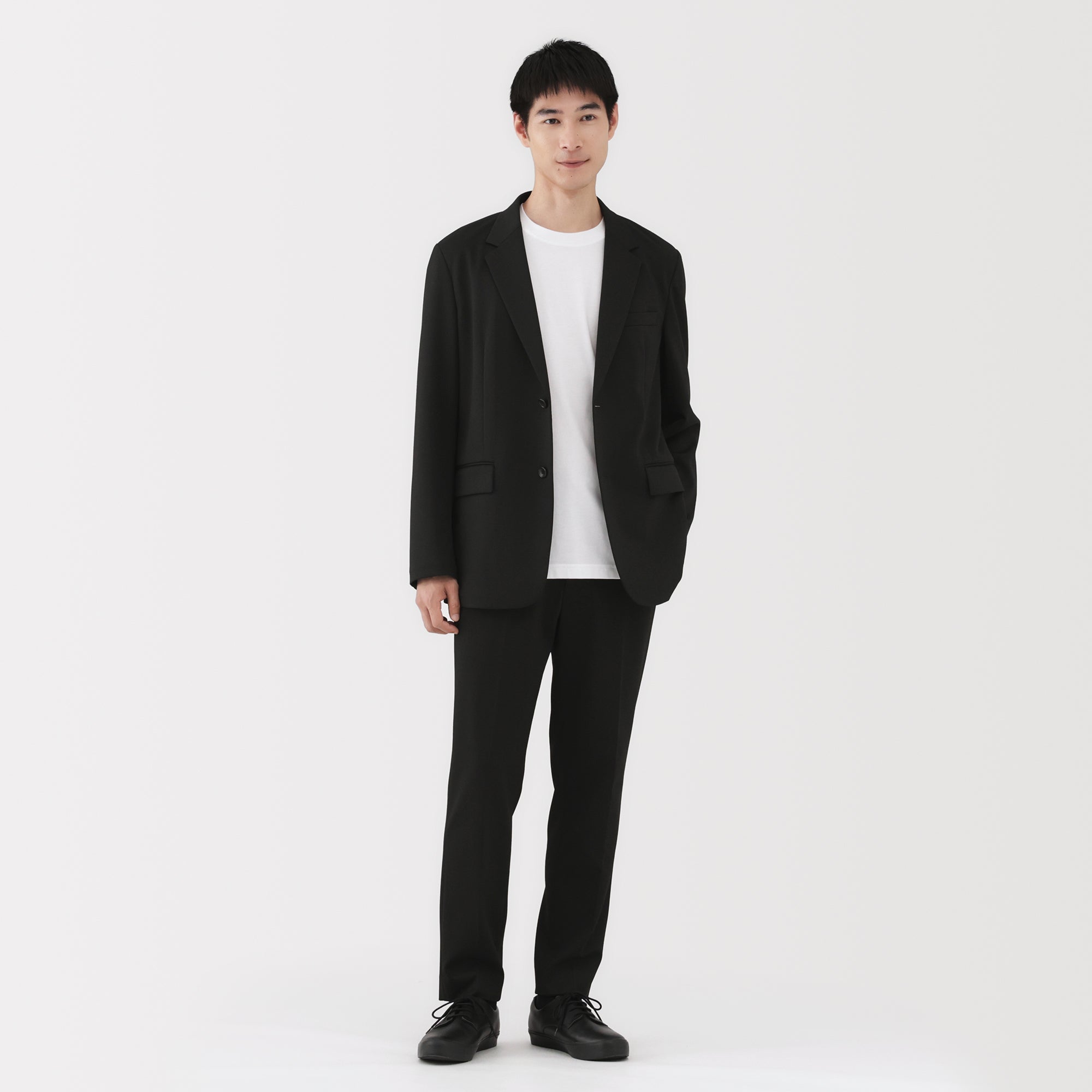 Jersey Flat Front Pants