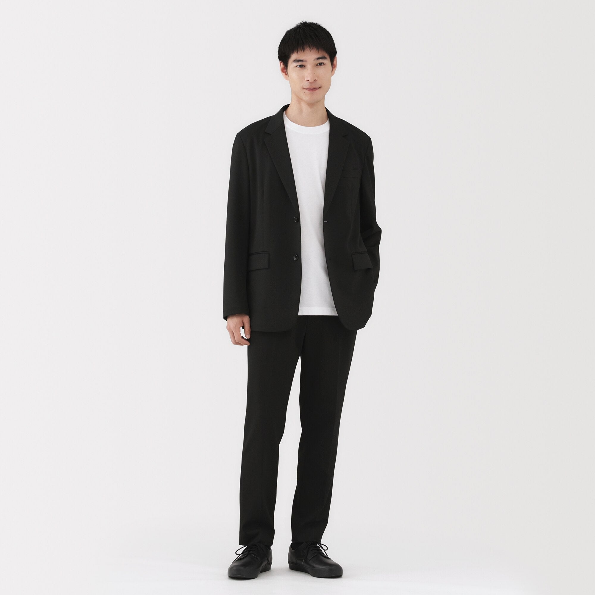 Jersey Flat Front Pants