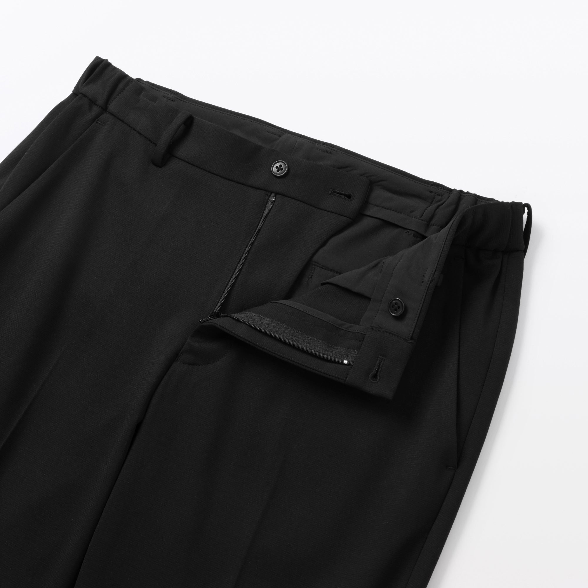 Jersey Flat Front Pants