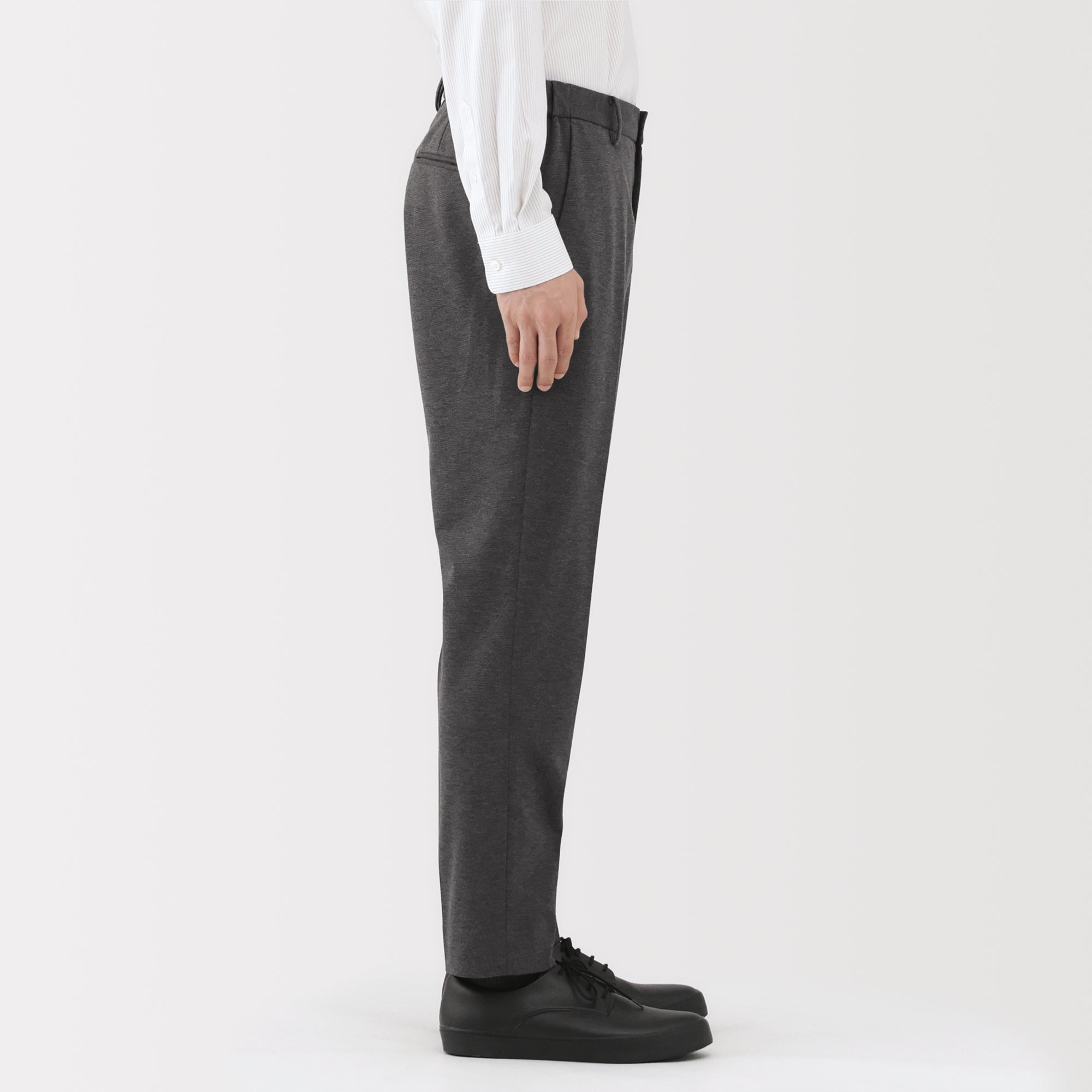 Jersey Flat Front Pants