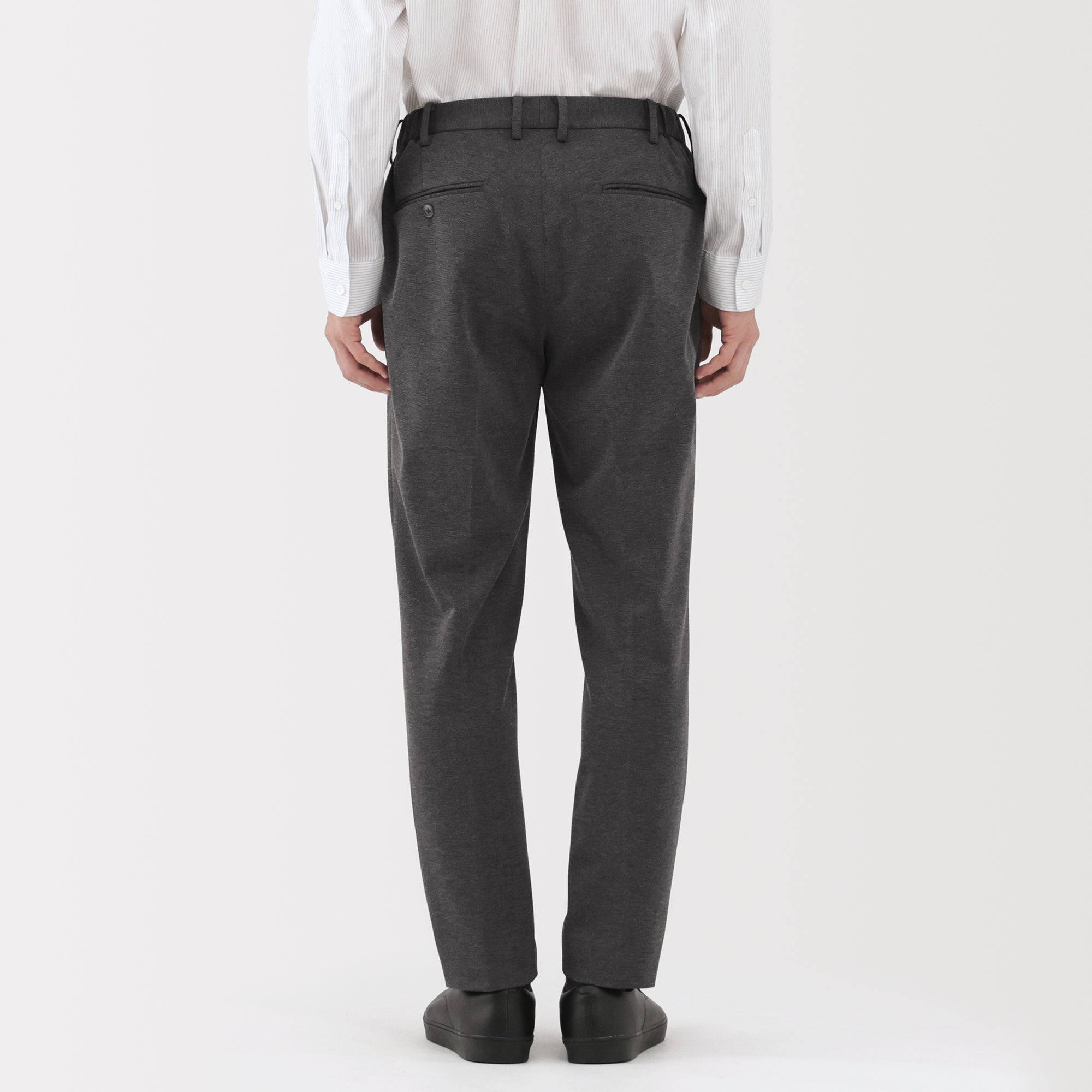 Jersey Flat Front Pants