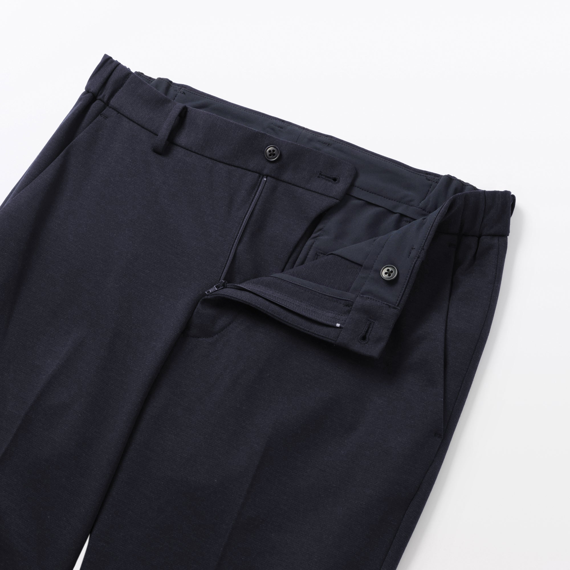 Jersey Flat Front Pants