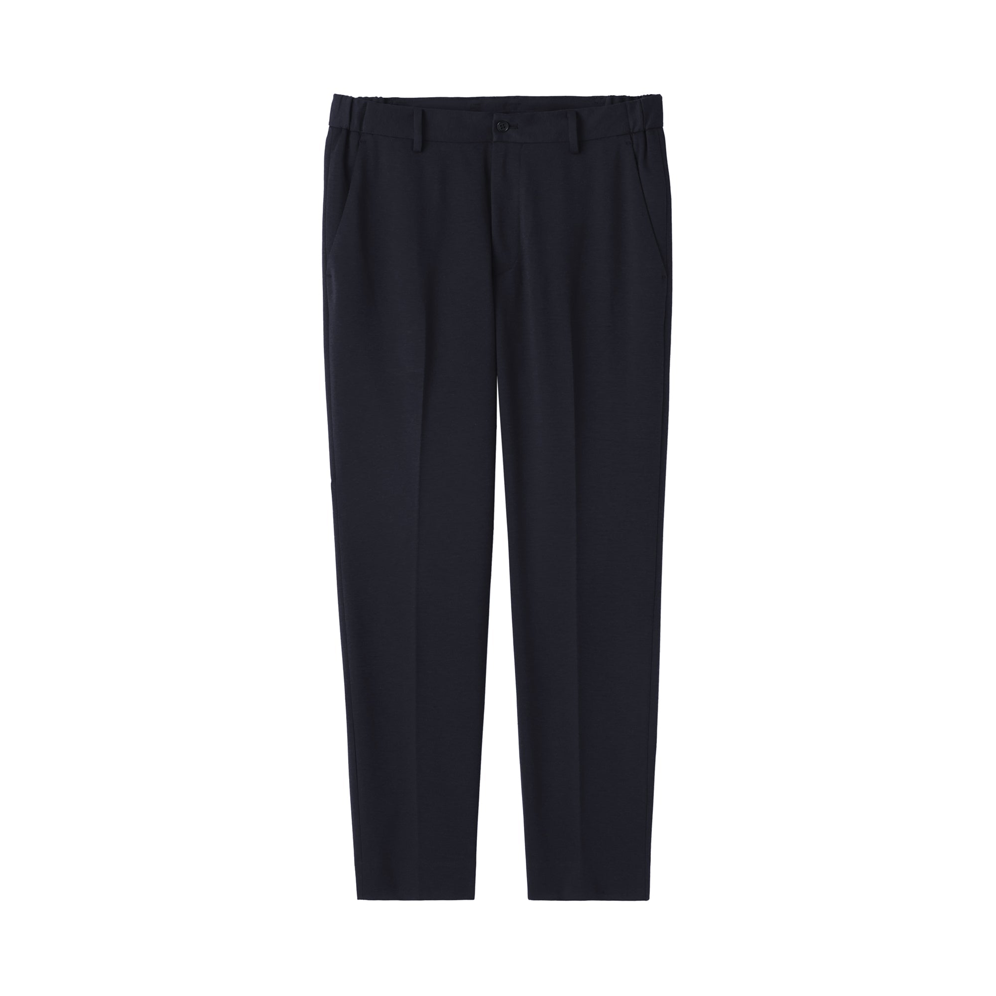 Jersey Flat Front Pants
