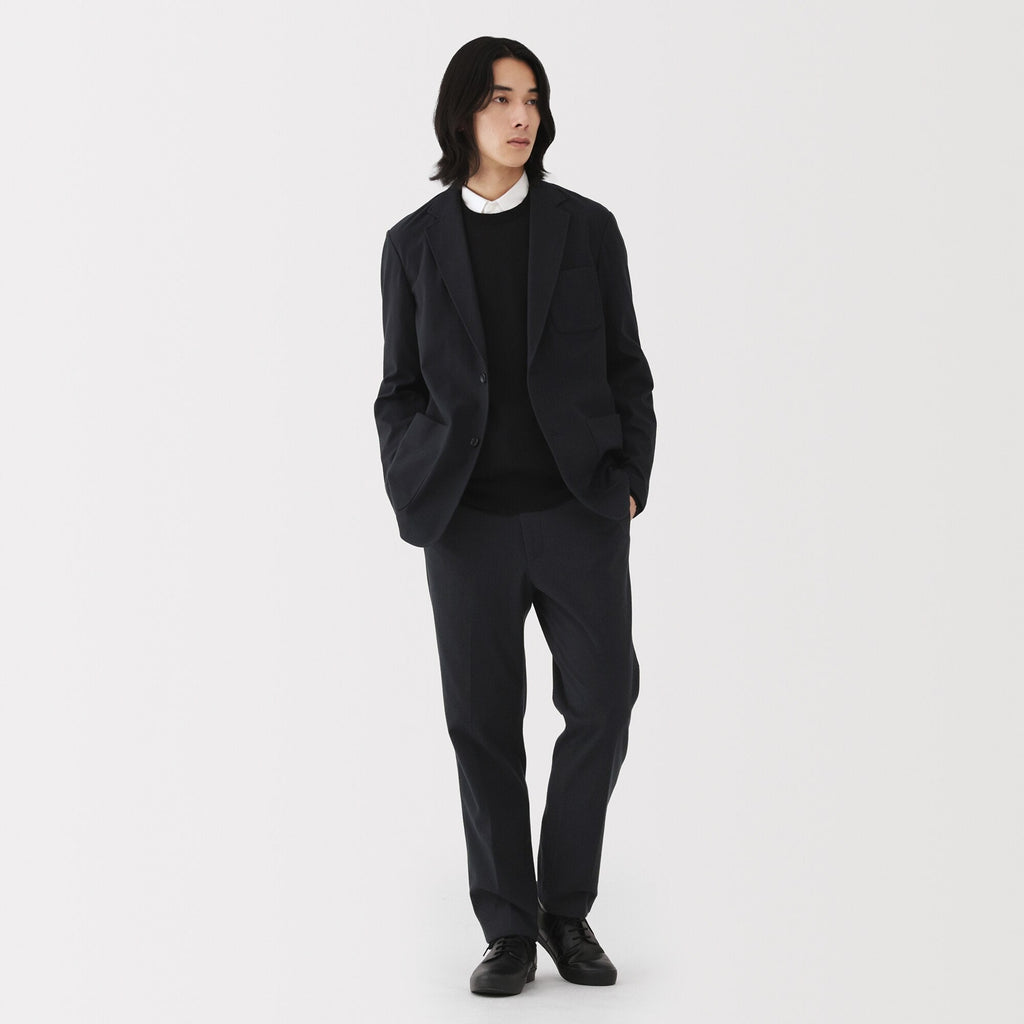 Brushed Flat Front Pants