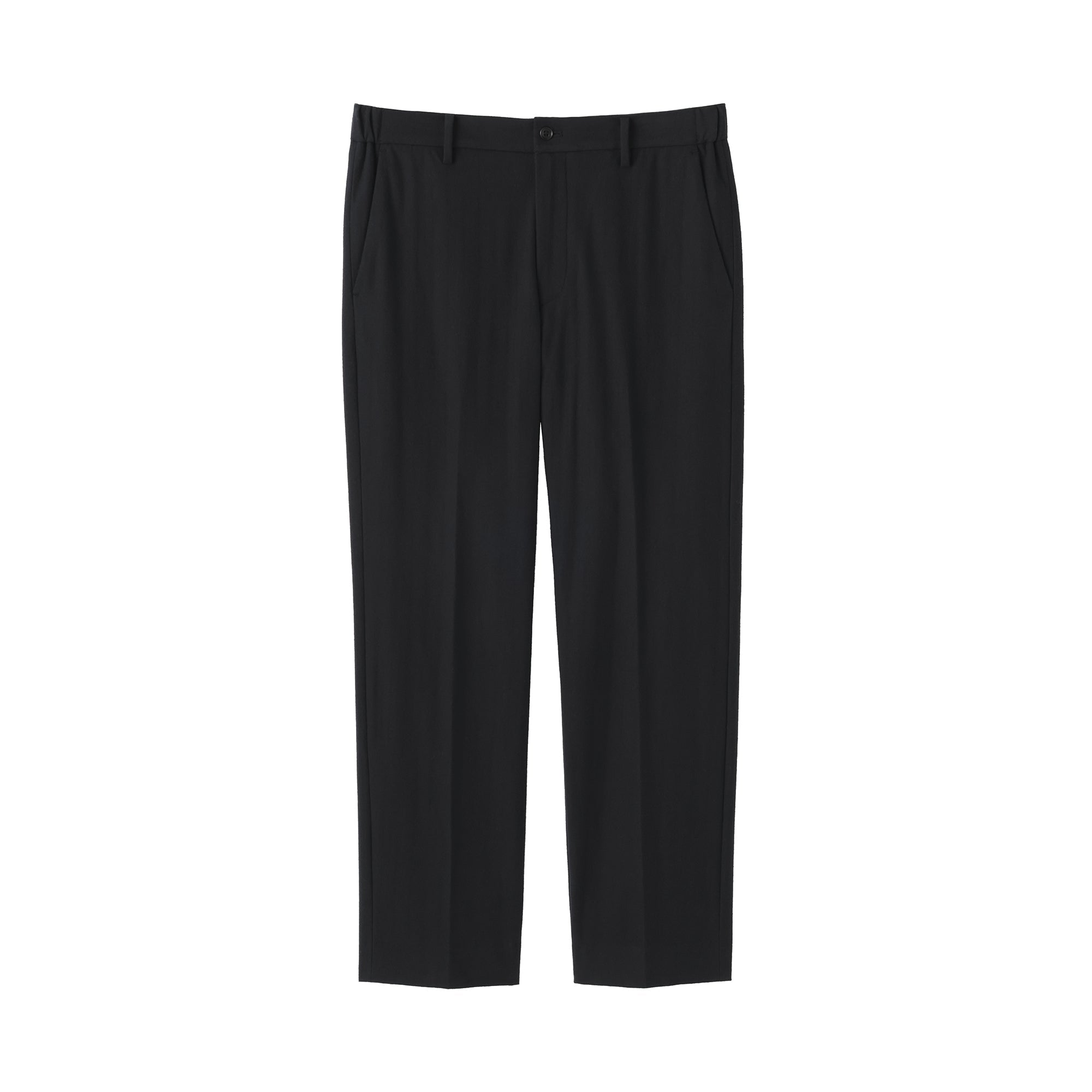 Brushed Flat Front Pants