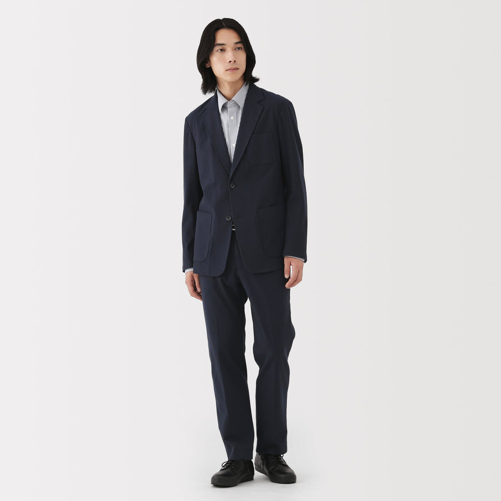 Brushed Flat Front Pants