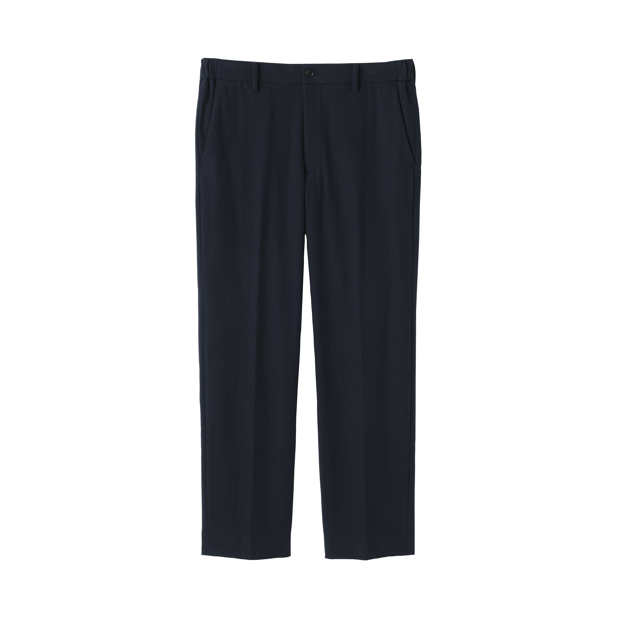 Brushed Flat Front Pants