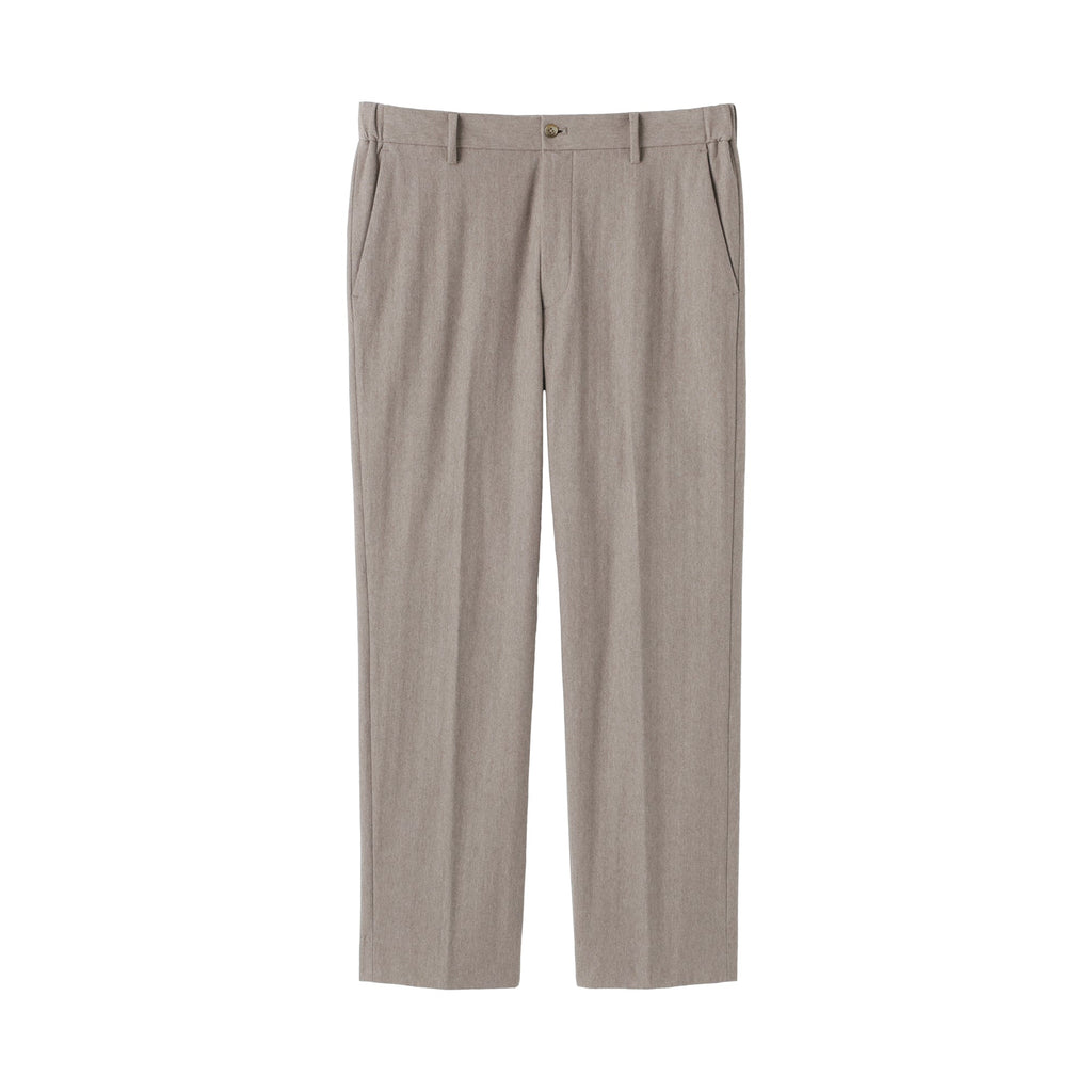 Brushed Flat Front Pants
