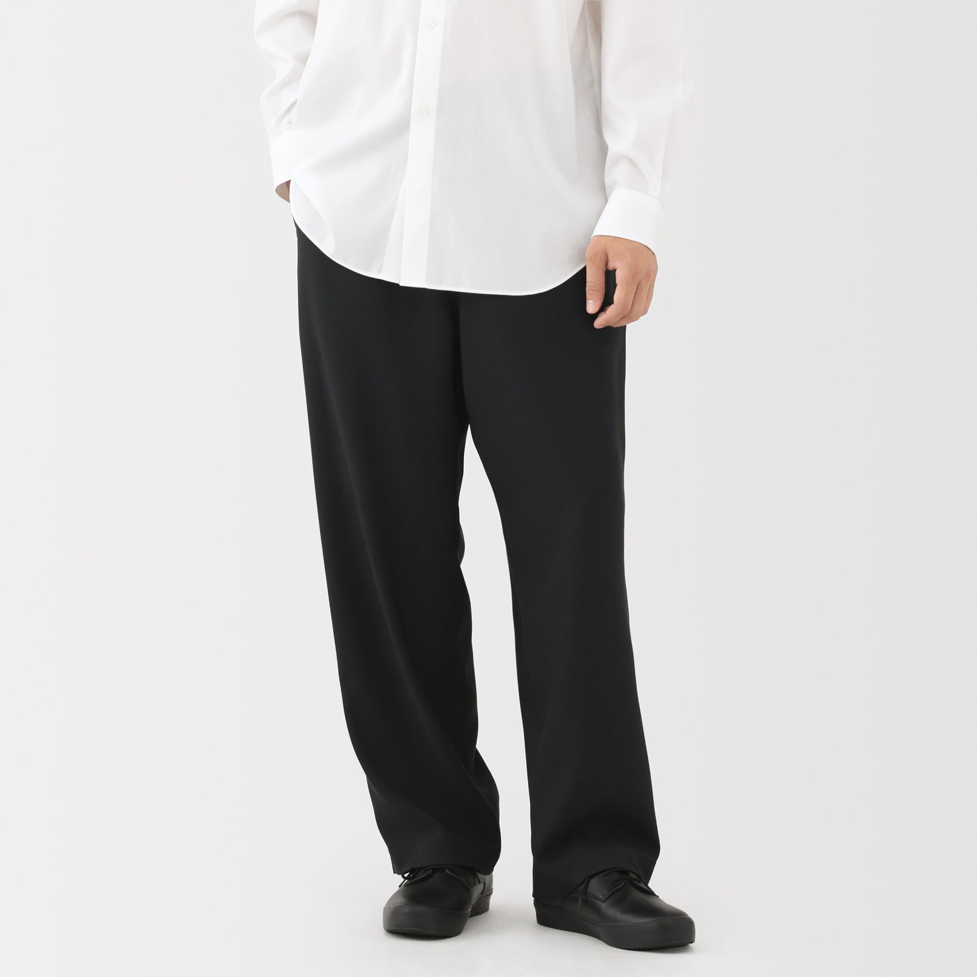 Stretch Wide Trousers