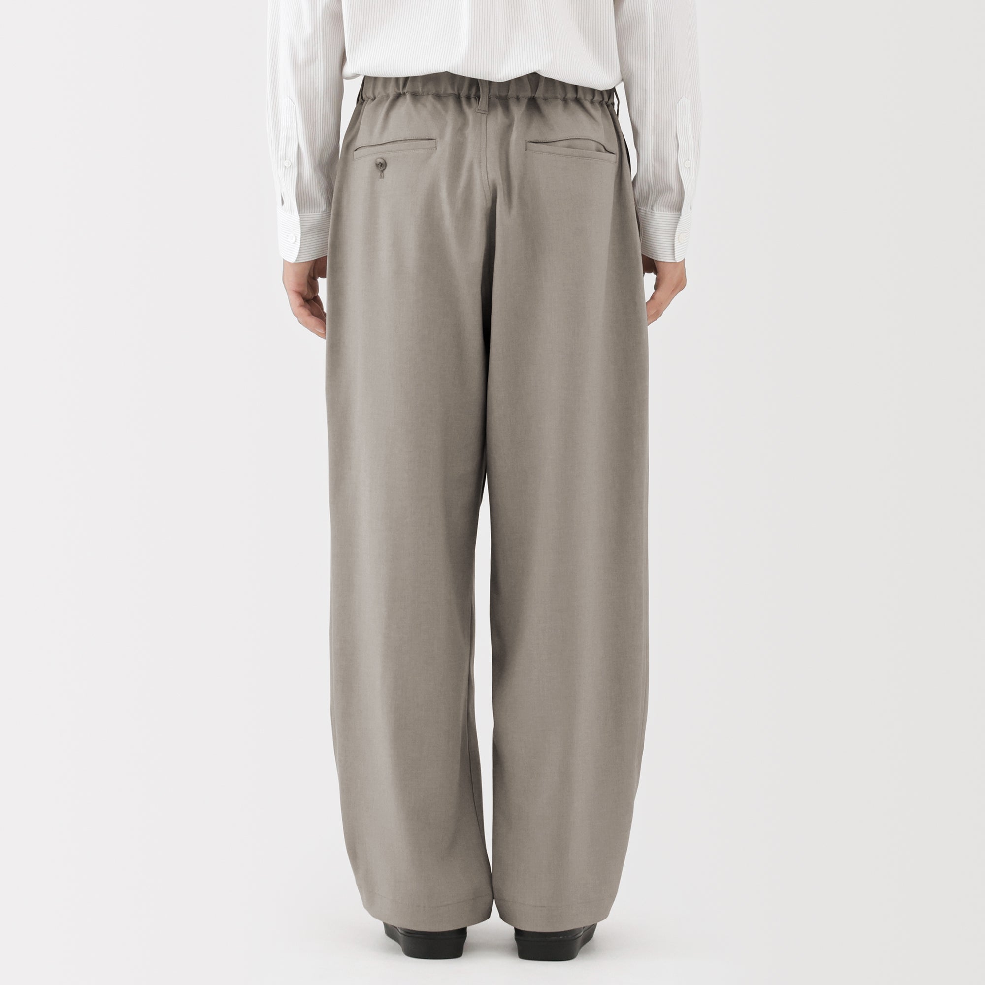 Stretch Wide Trousers