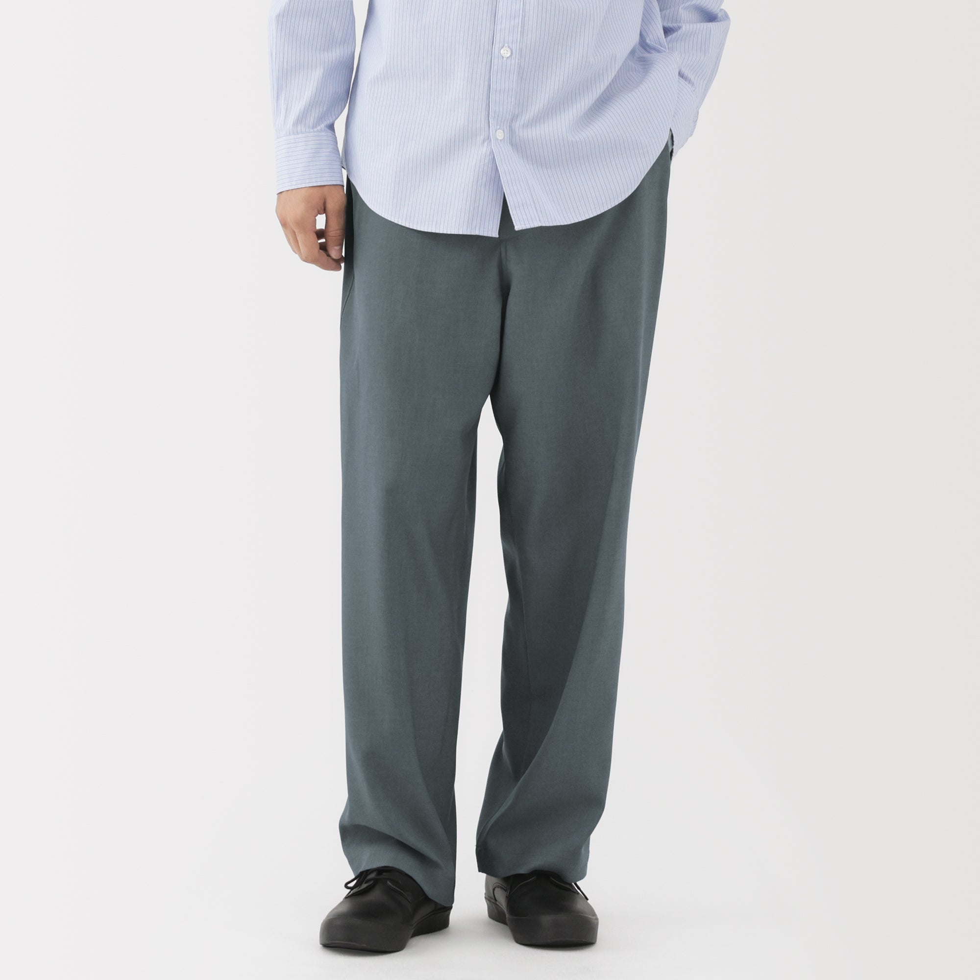 Stretch Wide Trousers