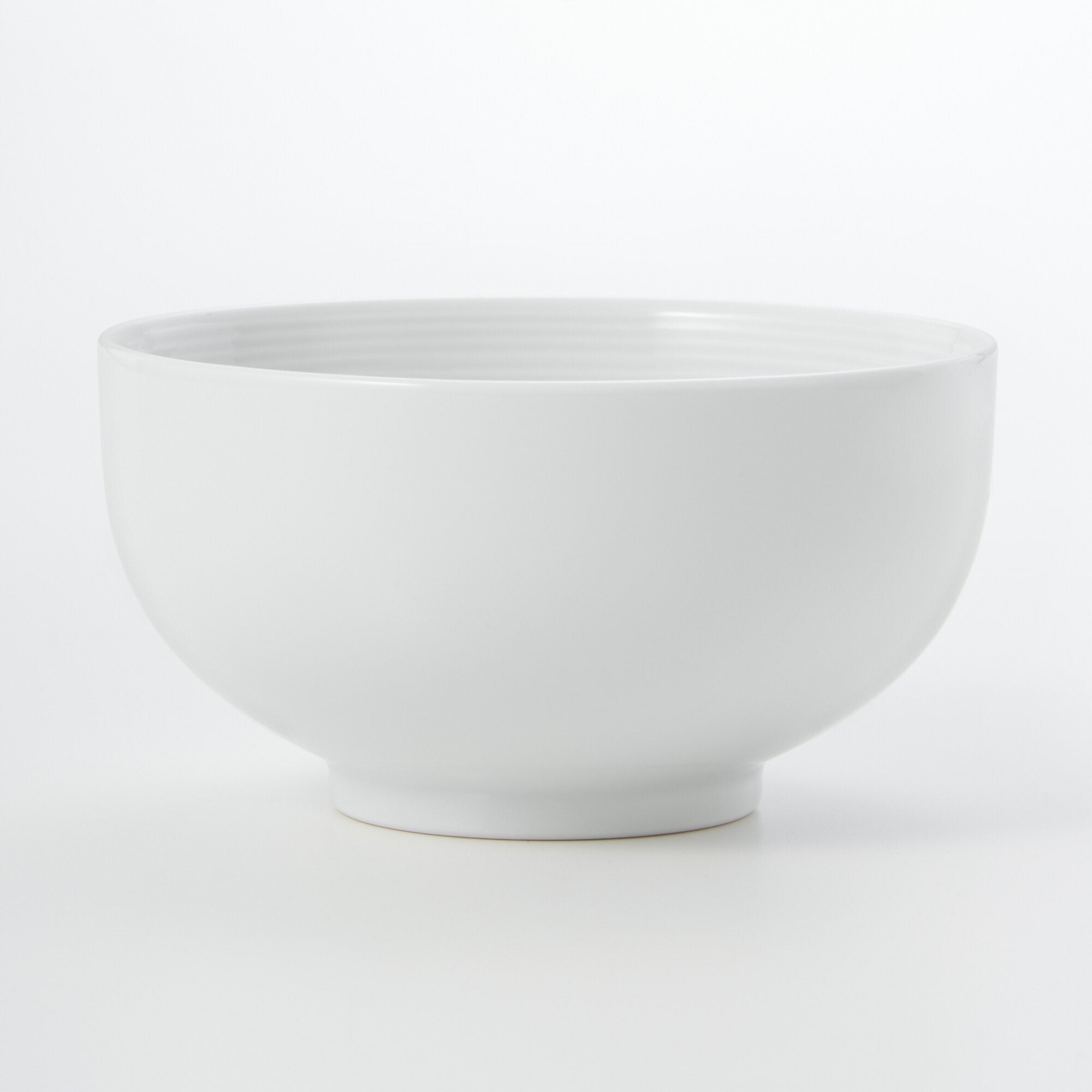 White Porcelain Donburi Bowl