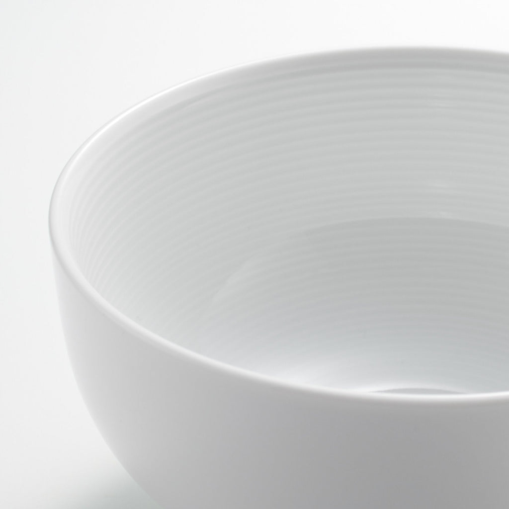 White Porcelain Donburi Bowl