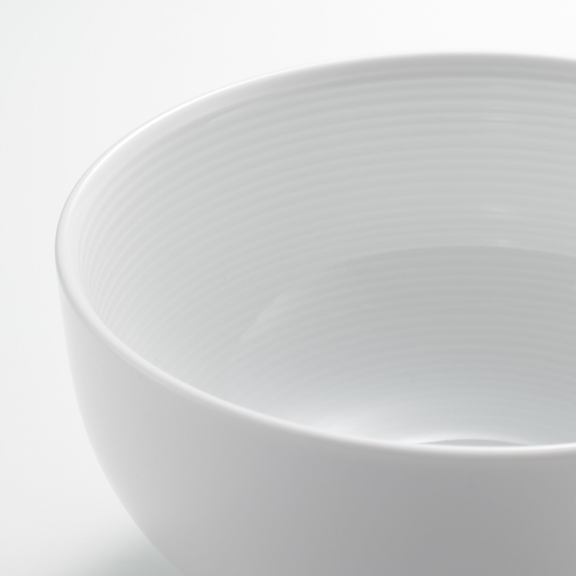 White Porcelain Donburi Bowl