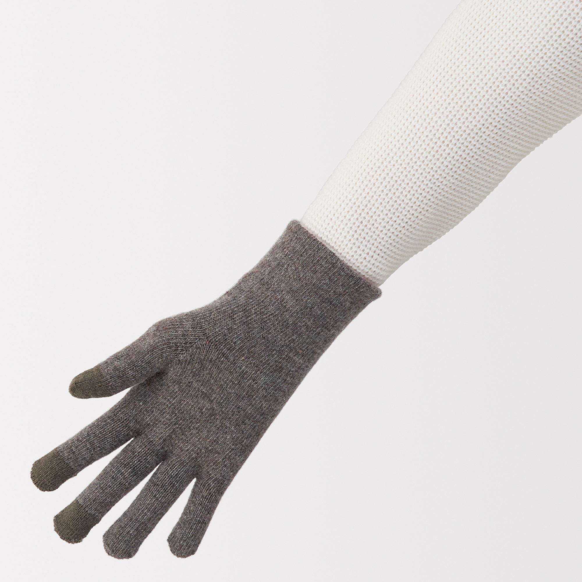 Merino Wool Blend Touchscreen Gloves