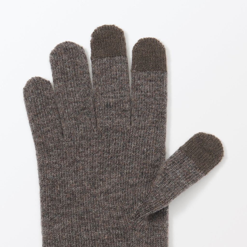 Merino Wool Blend Touchscreen Gloves