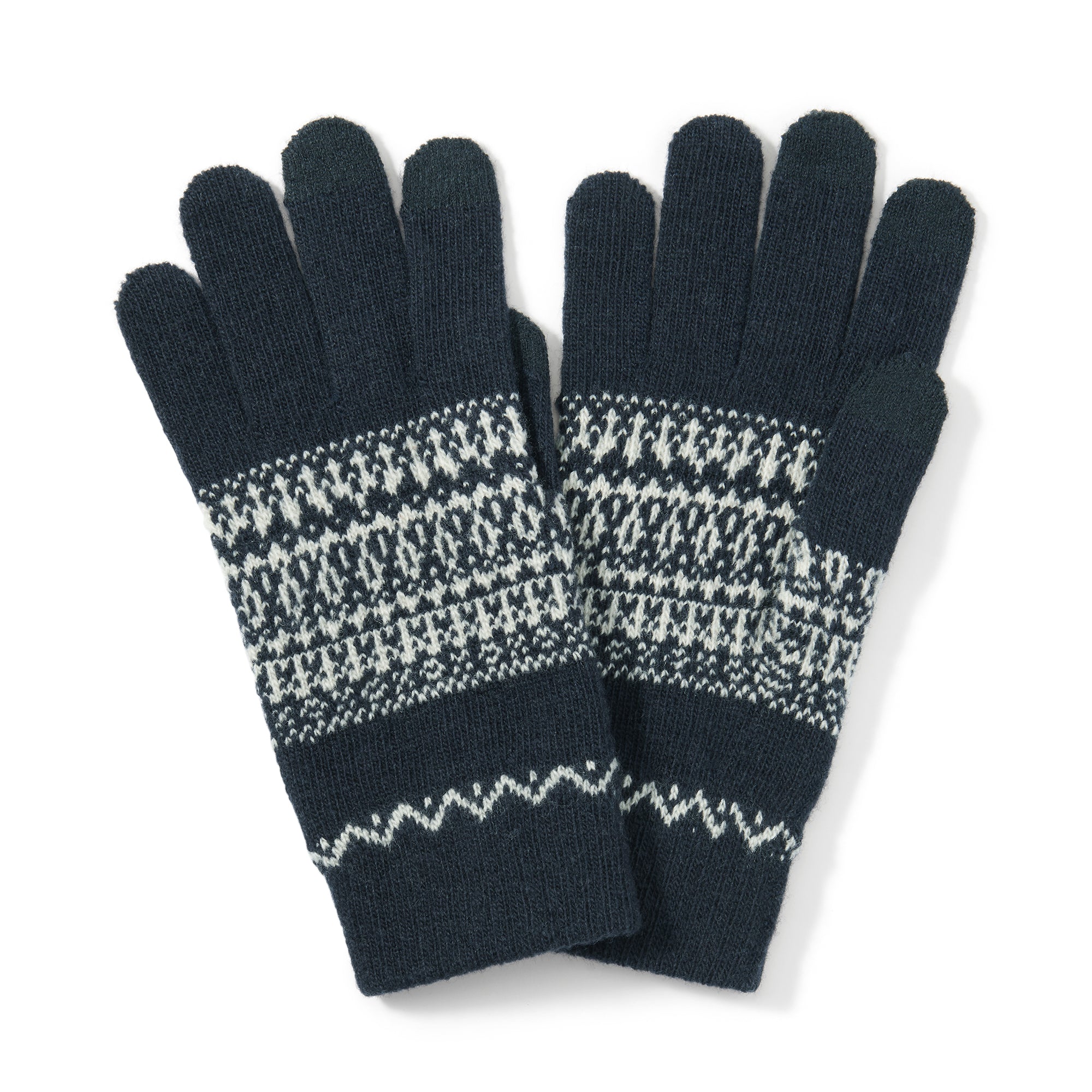 Merino Wool Blend Touchscreen Gloves