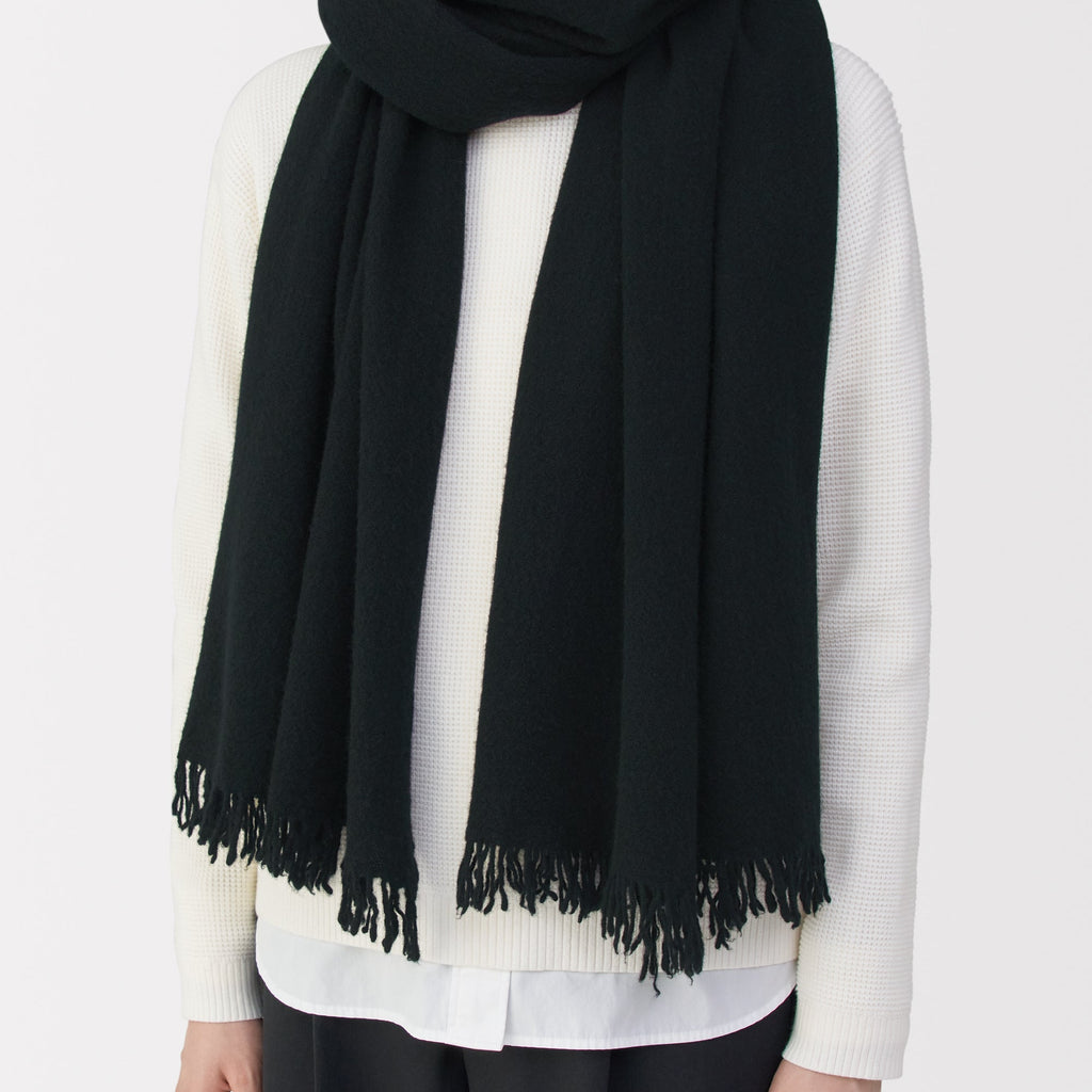 Fluffy Wool Blanket Stole