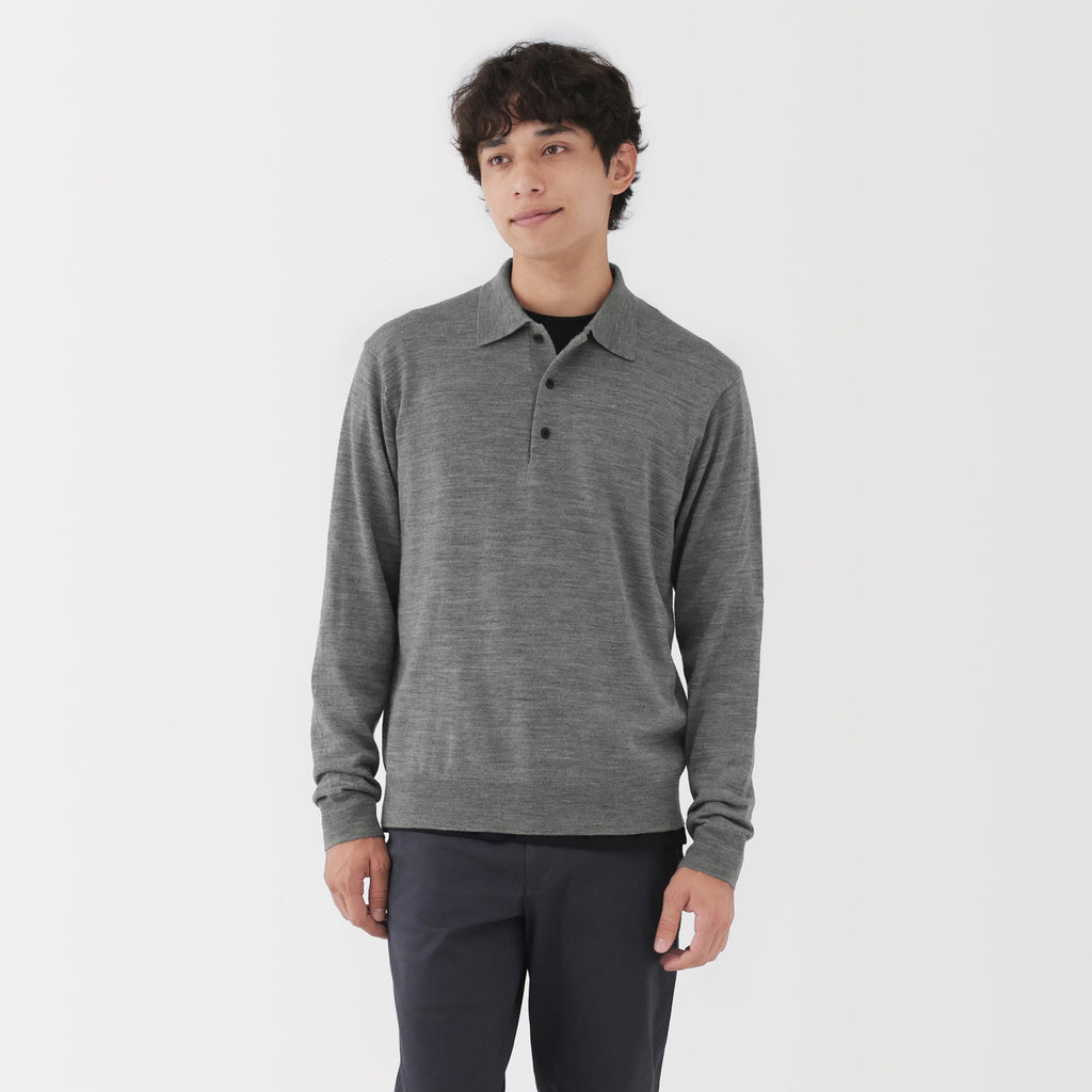 Wool Polo Shirt