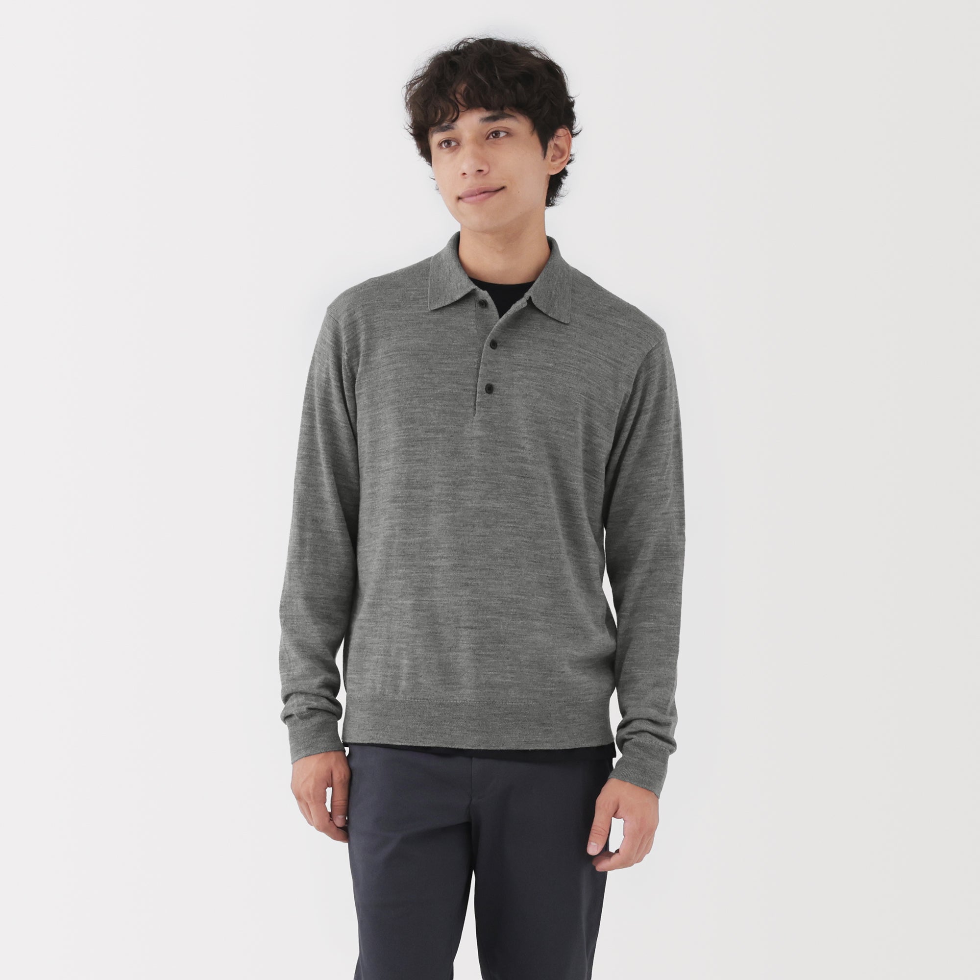 Wool Polo Shirt