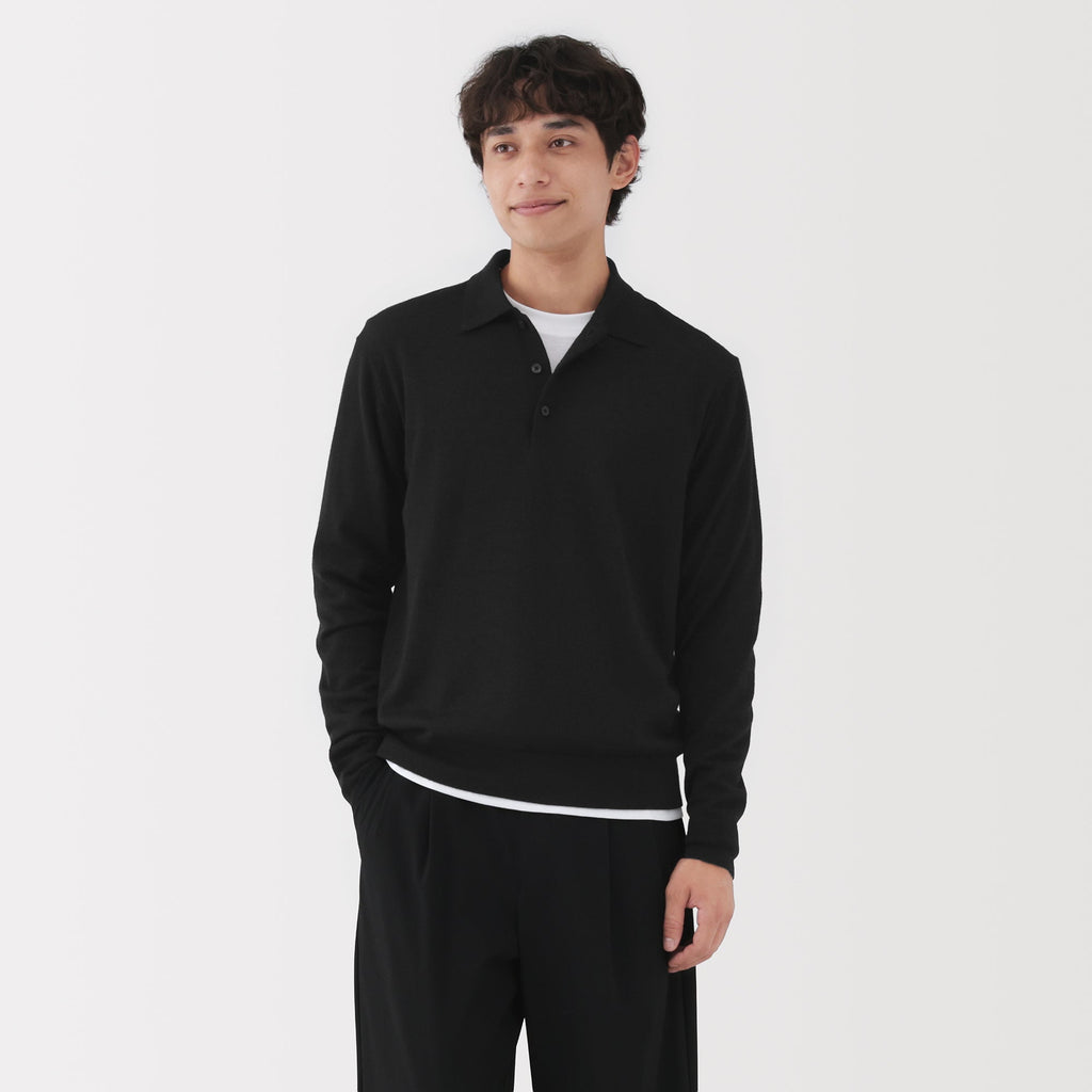 Wool Polo Shirt