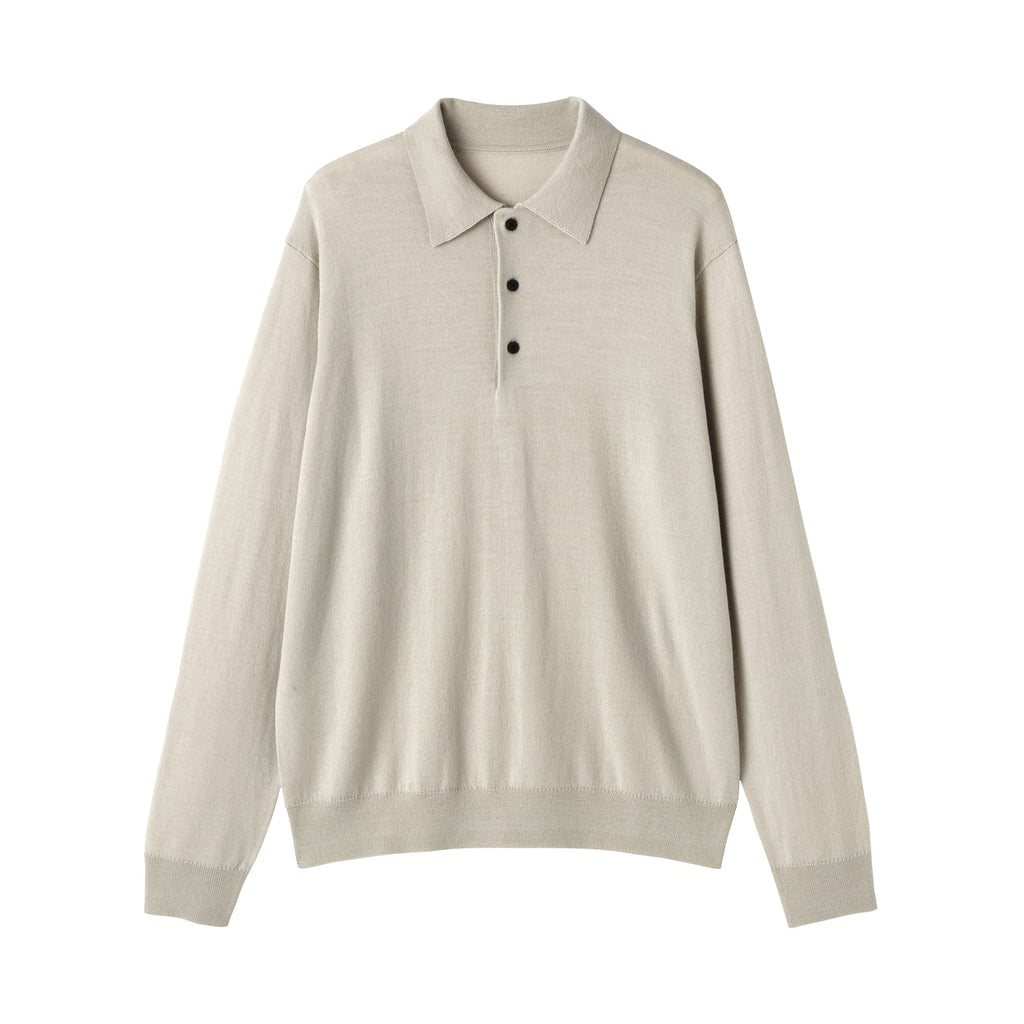 Wool Polo Shirt