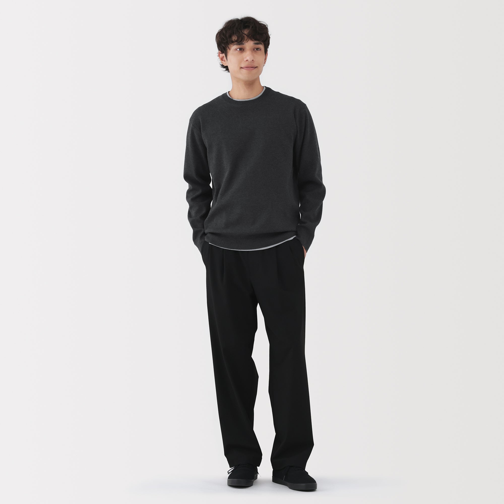 Milano Rib Crewneck Sweater