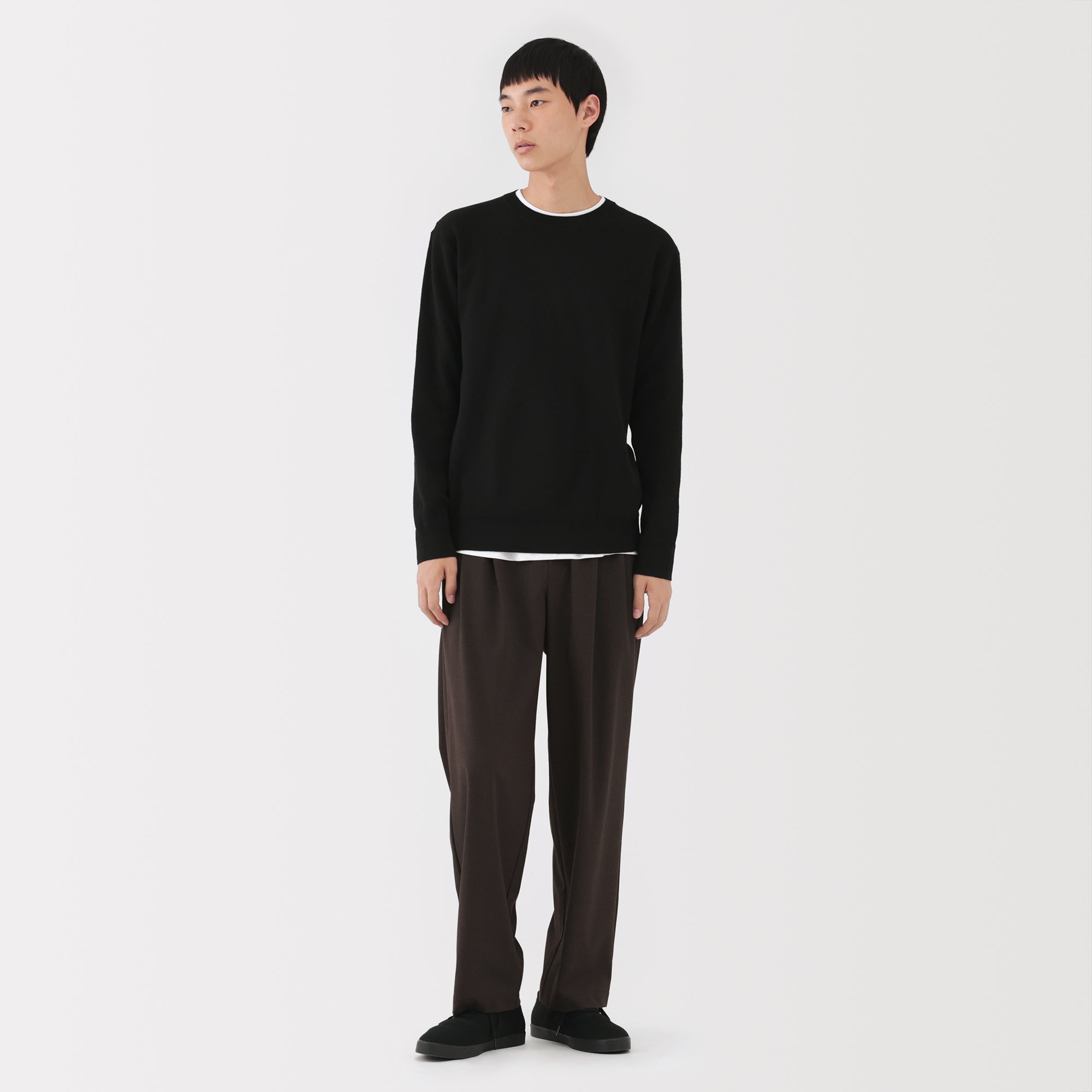 Milano Rib Crewneck Sweater