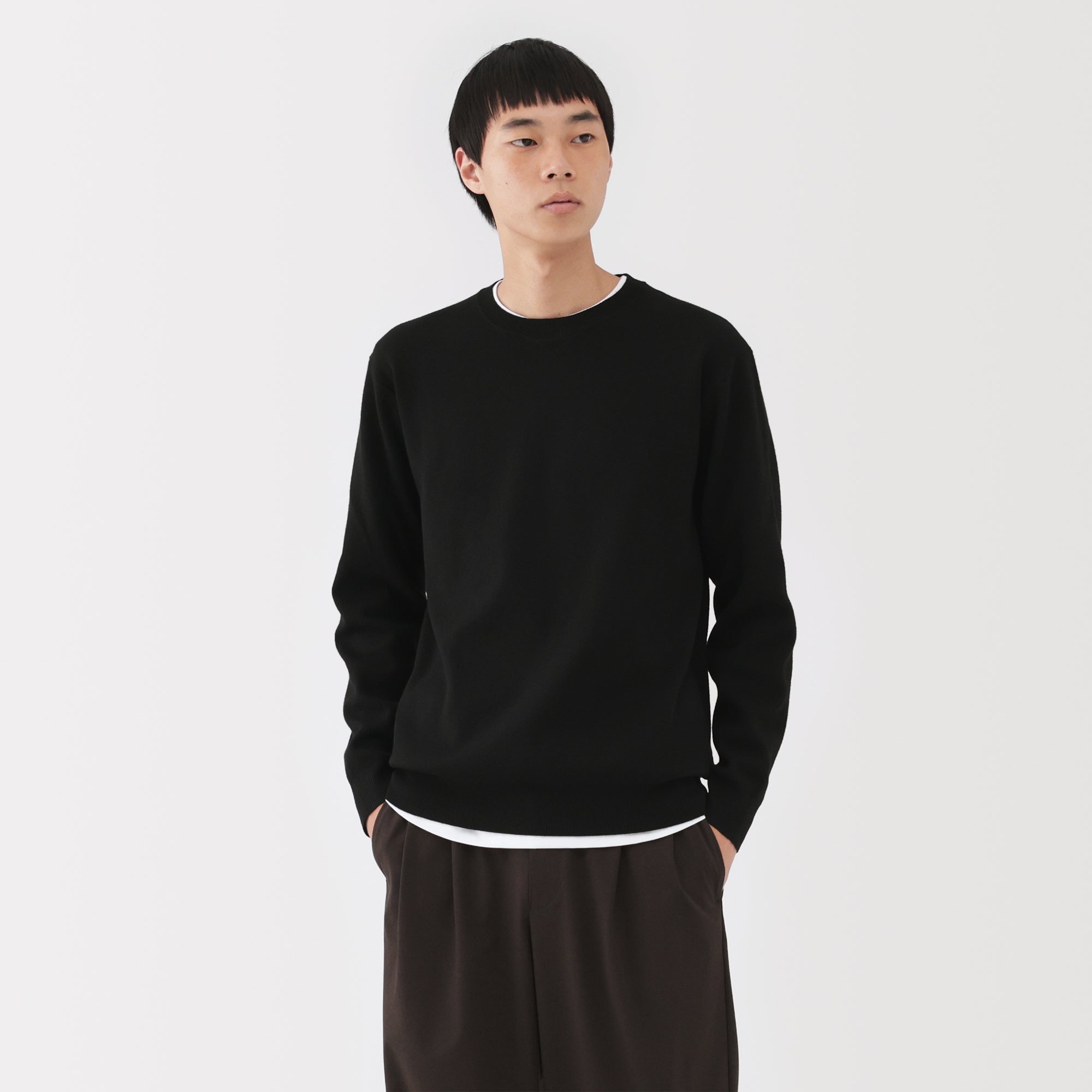 Milano Rib Crewneck Sweater