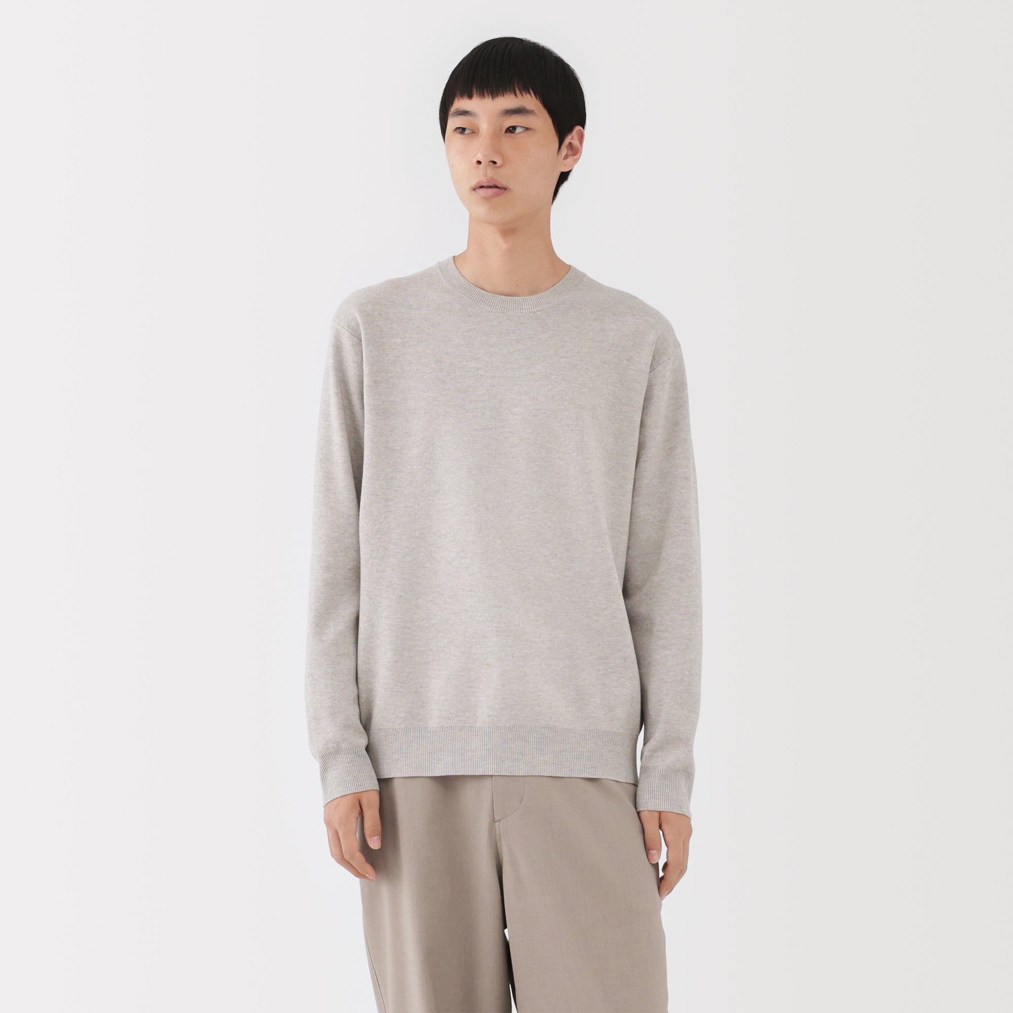 Milano Rib Crewneck Sweater