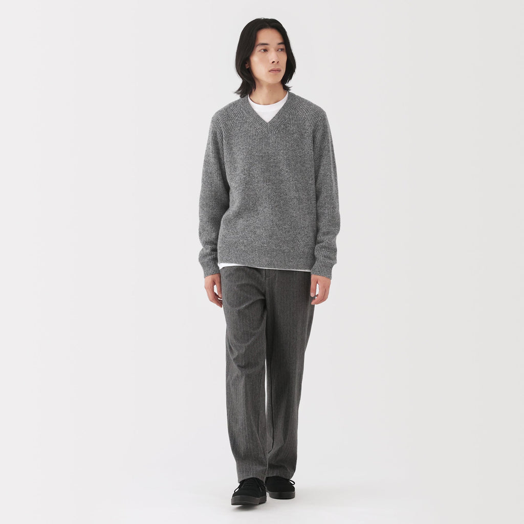 Wool V-Neck Sweater