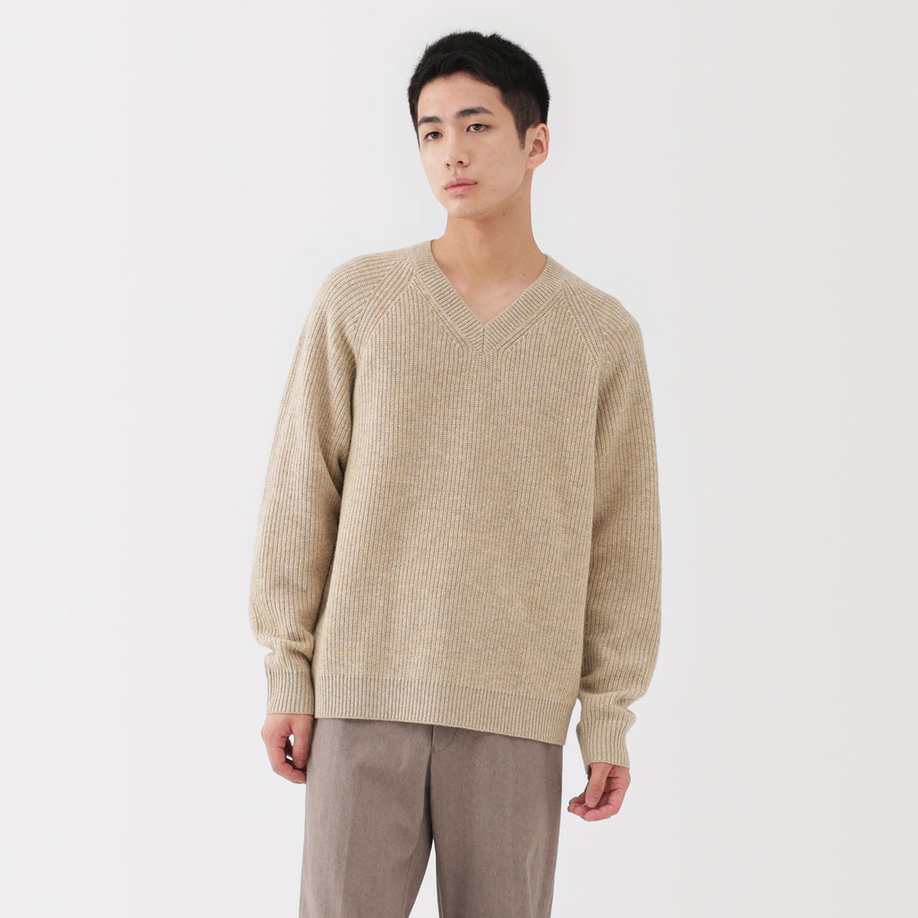 Wool V-Neck Sweater
