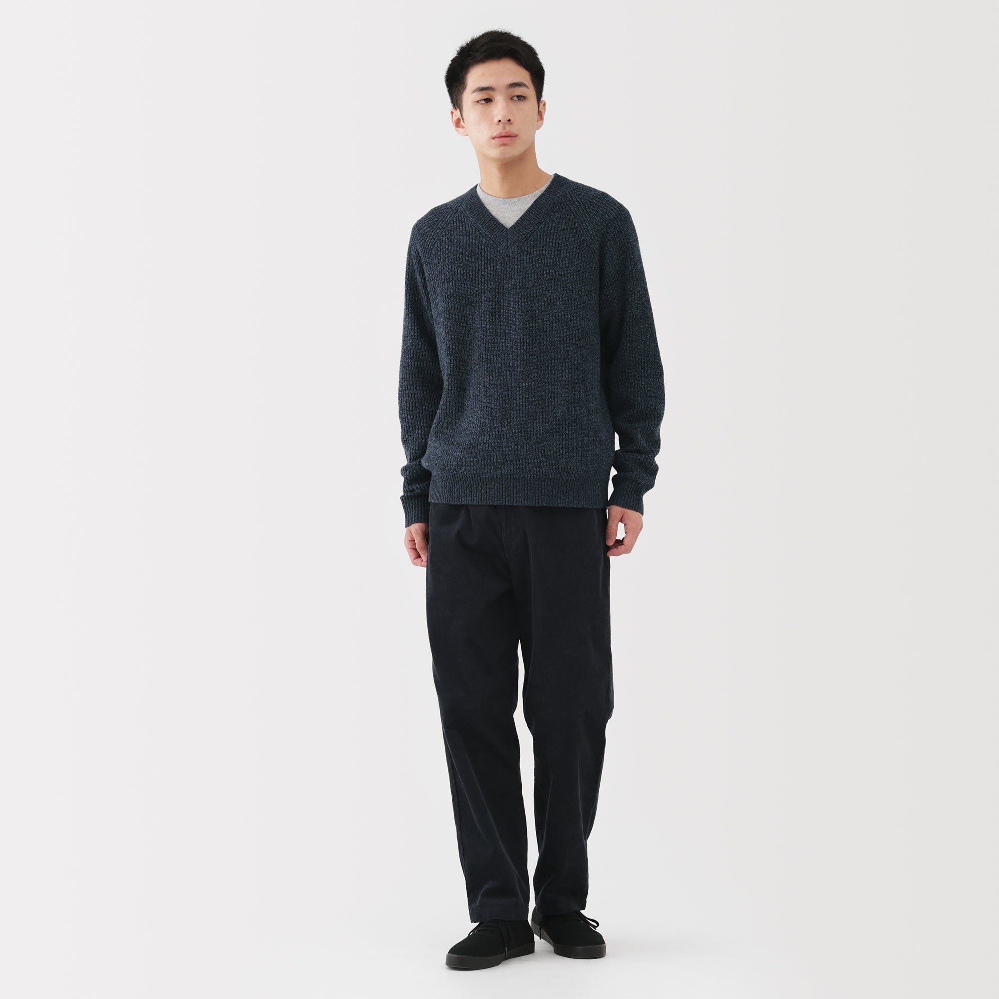 Wool V-Neck Sweater