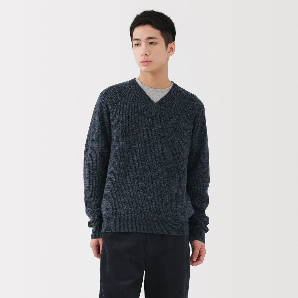 Wool V-Neck Sweater