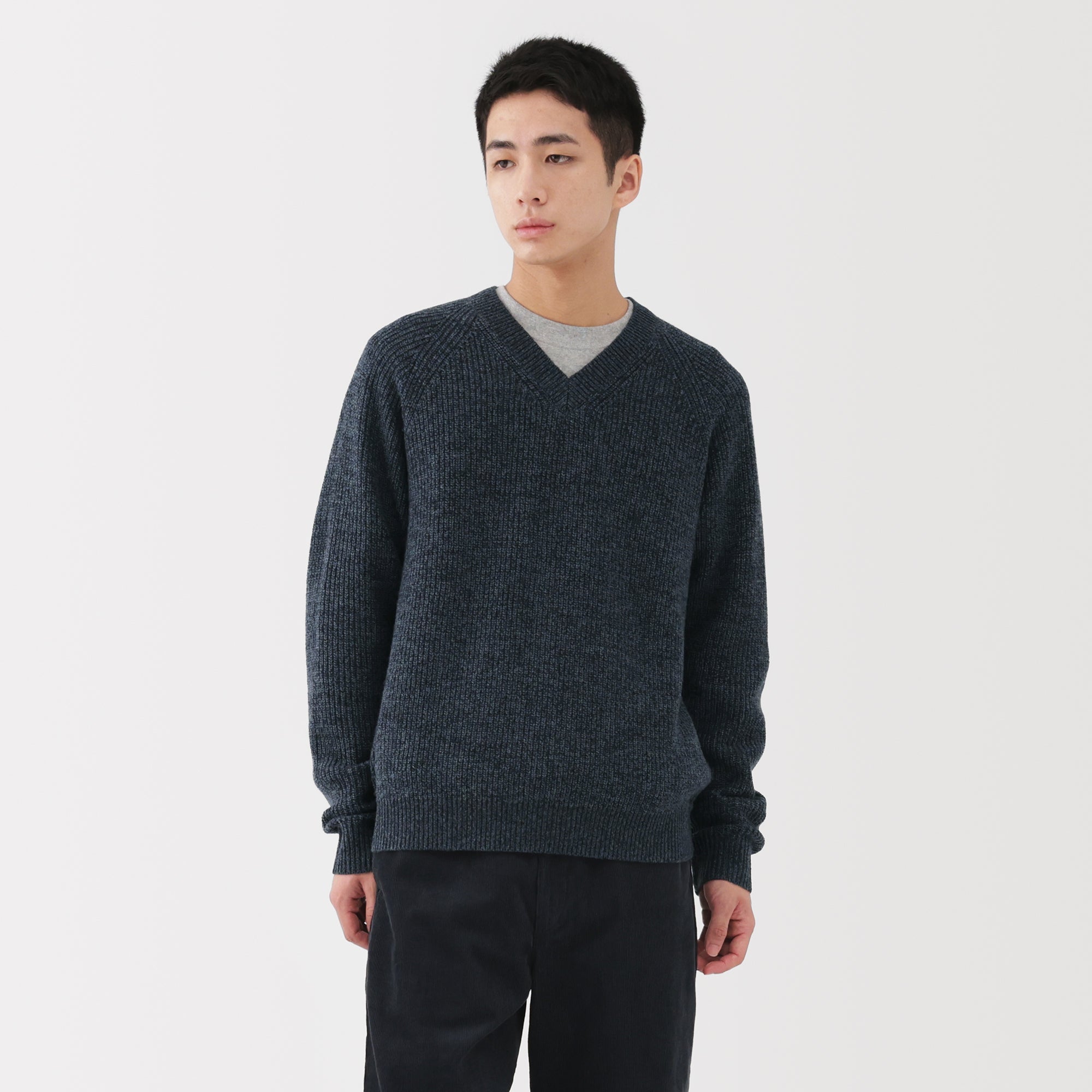 Wool V-Neck Sweater