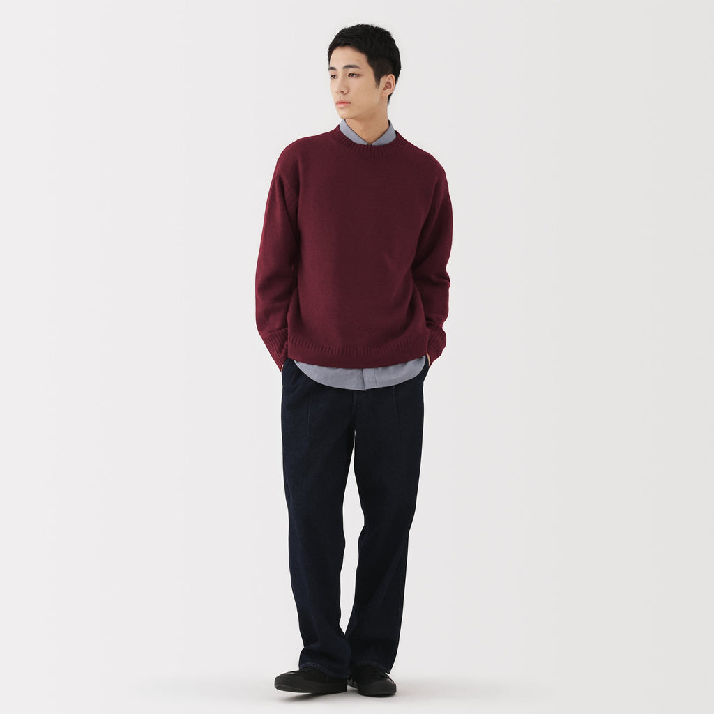 Andes Wool Crewneck Sweater