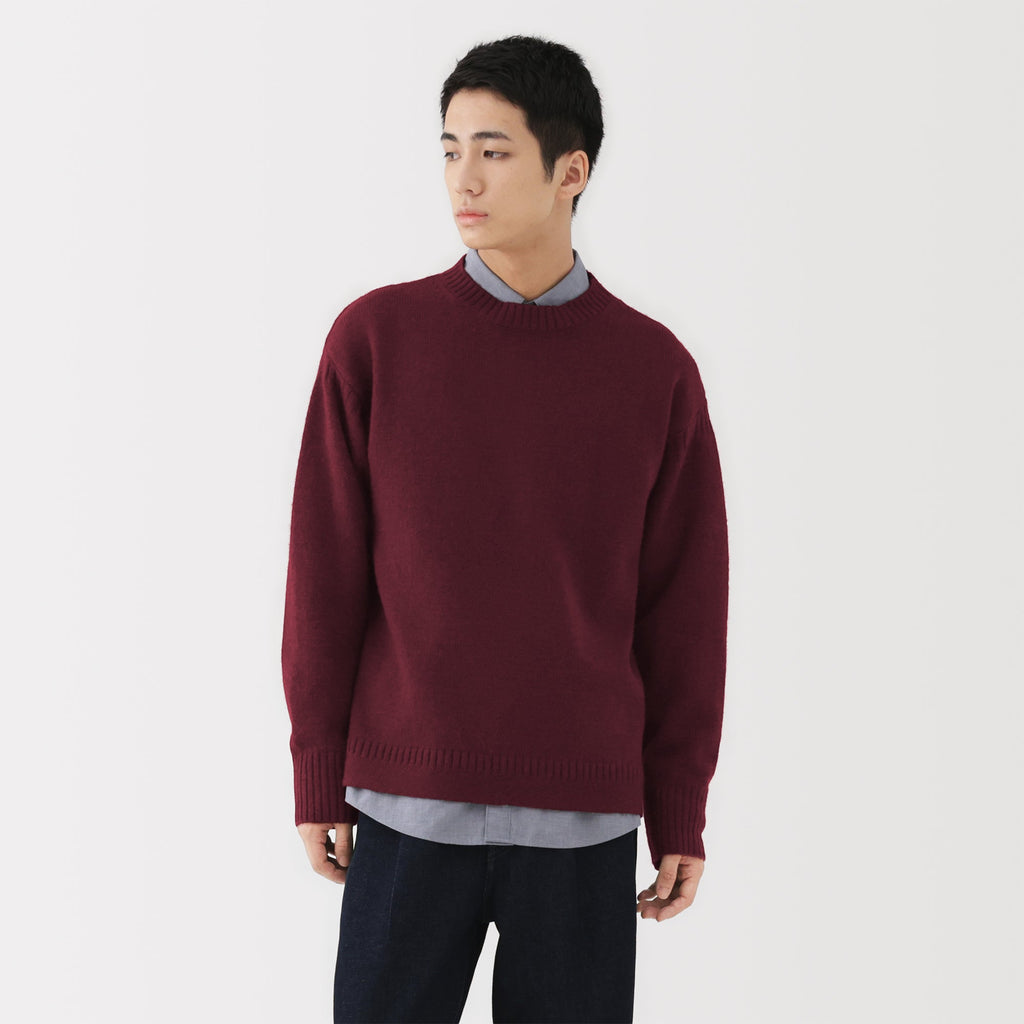 Andes Wool Crewneck Sweater