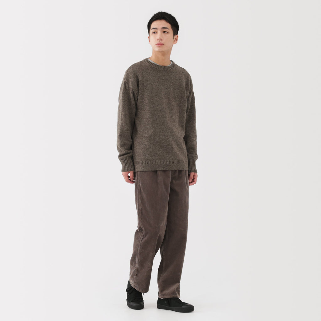 Andes Wool Crewneck Sweater