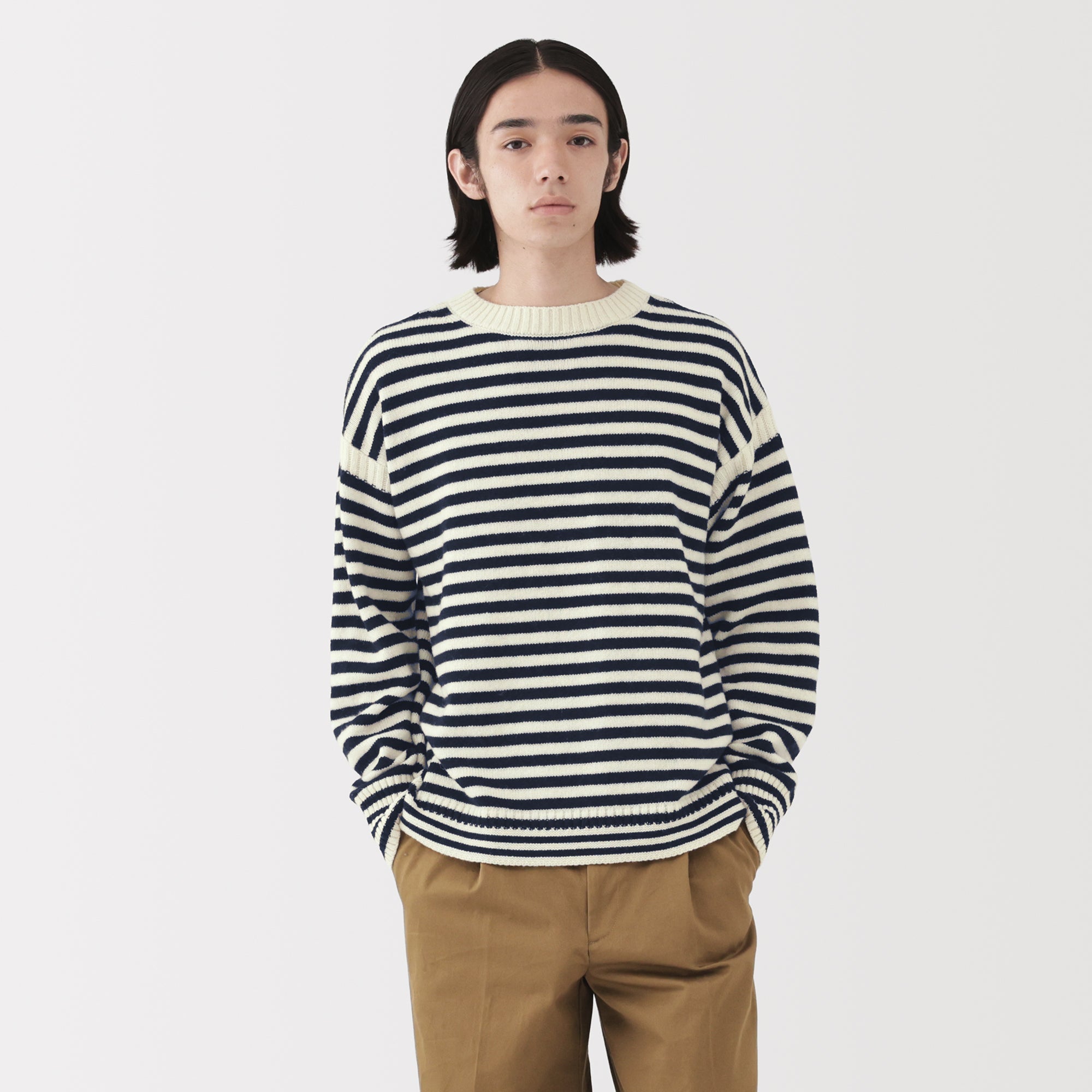 Andes Wool Crewneck Sweater