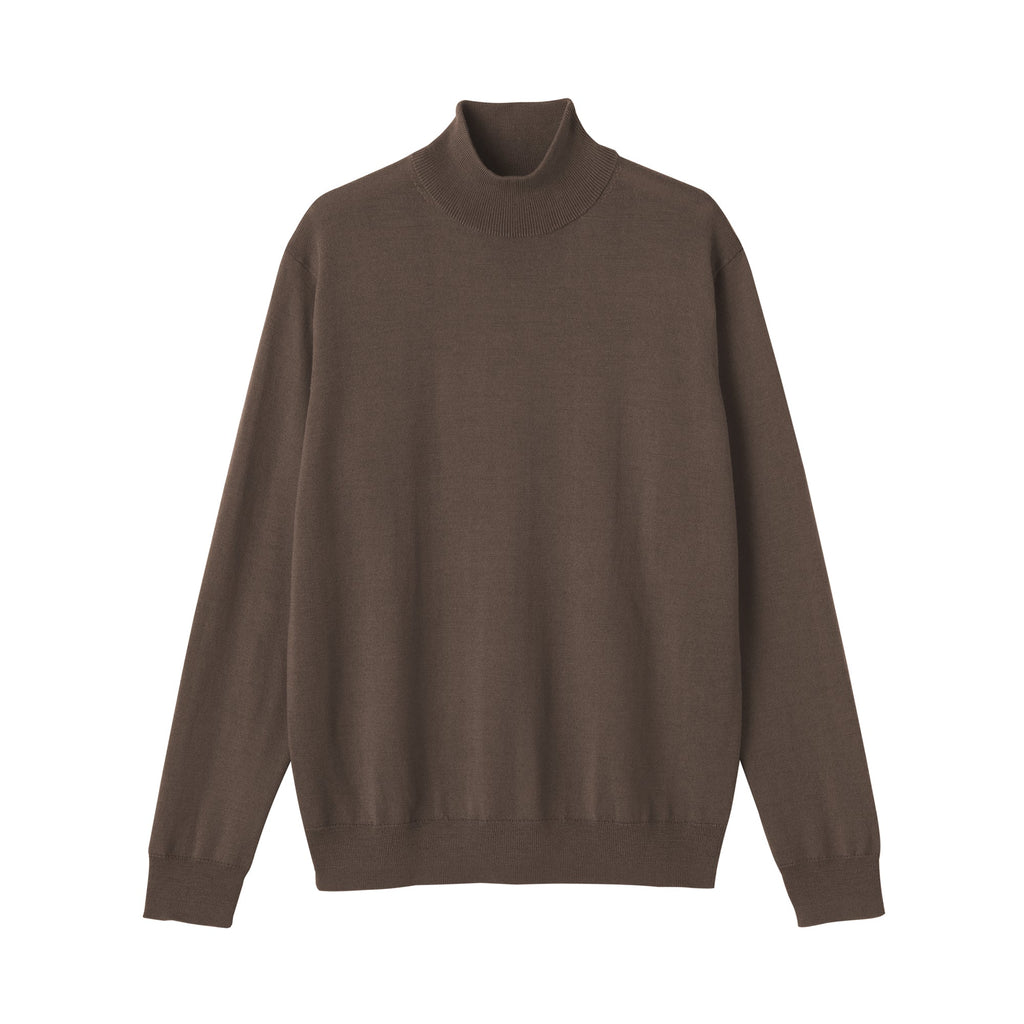 Wool Mockneck Sweater