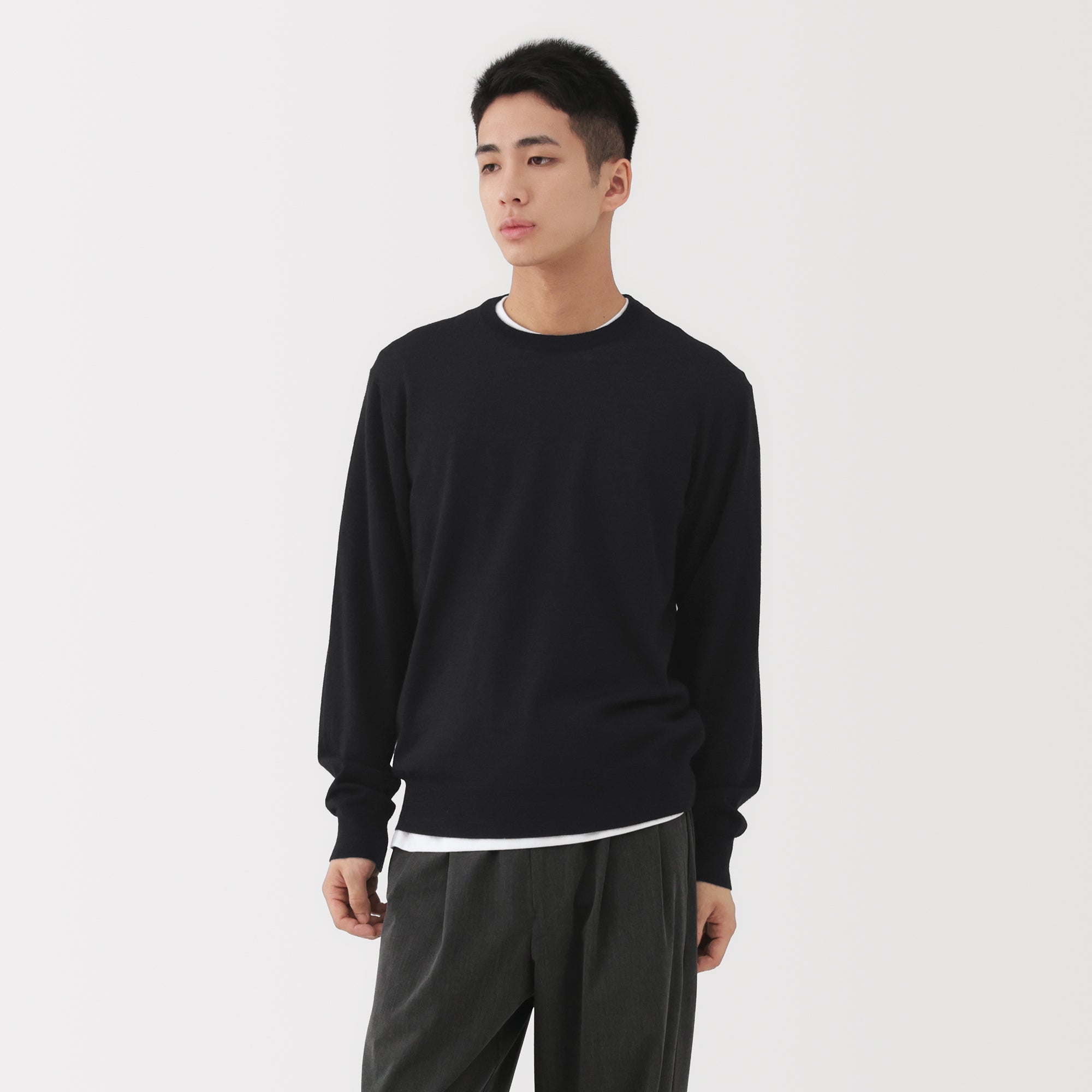 Wool Crewneck Sweater