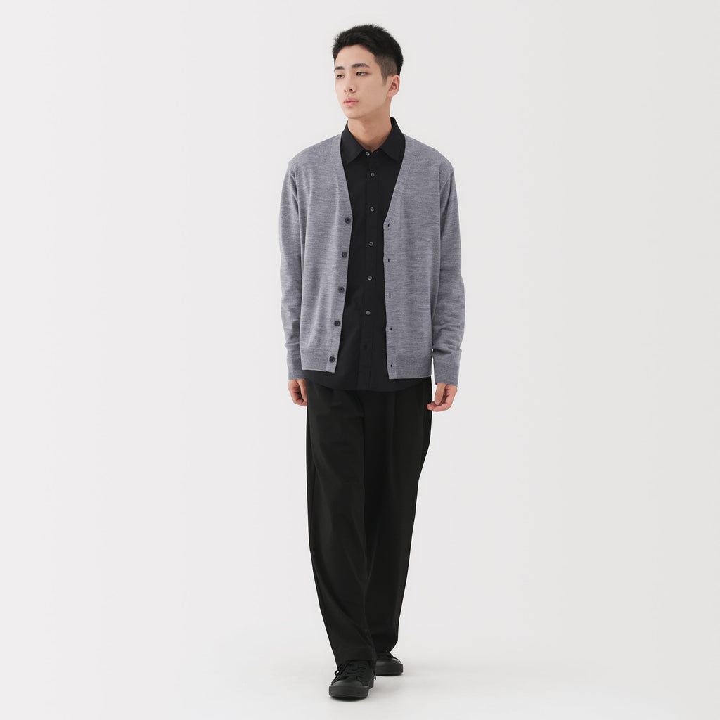 Wool V-Neck Cardigan