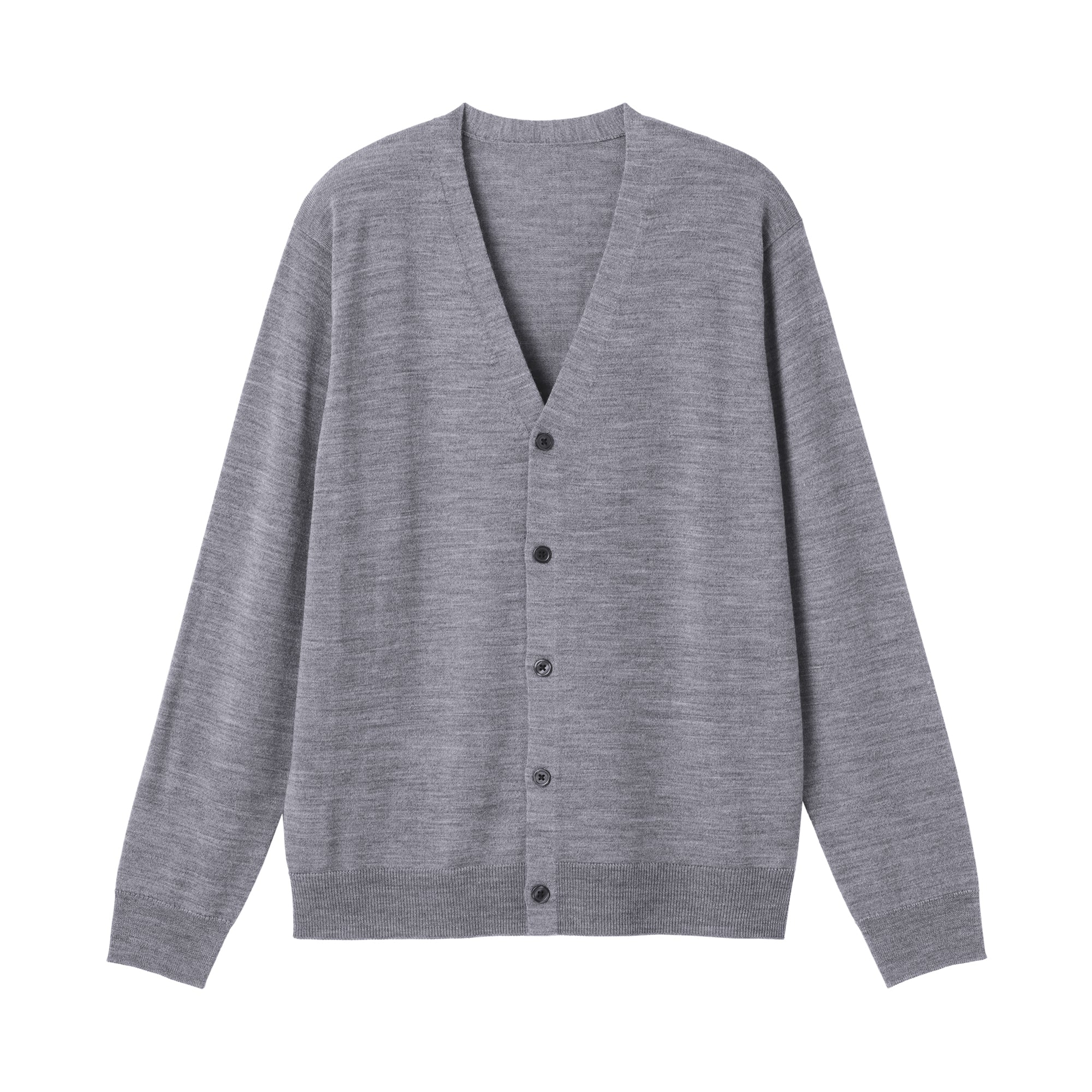 Wool V-Neck Cardigan Secondary image