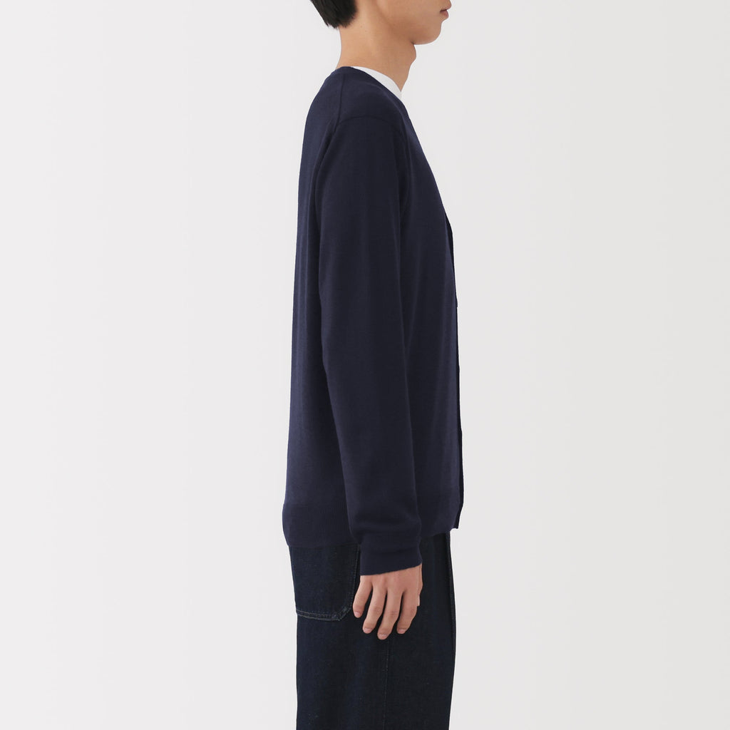 Wool V-Neck Cardigan