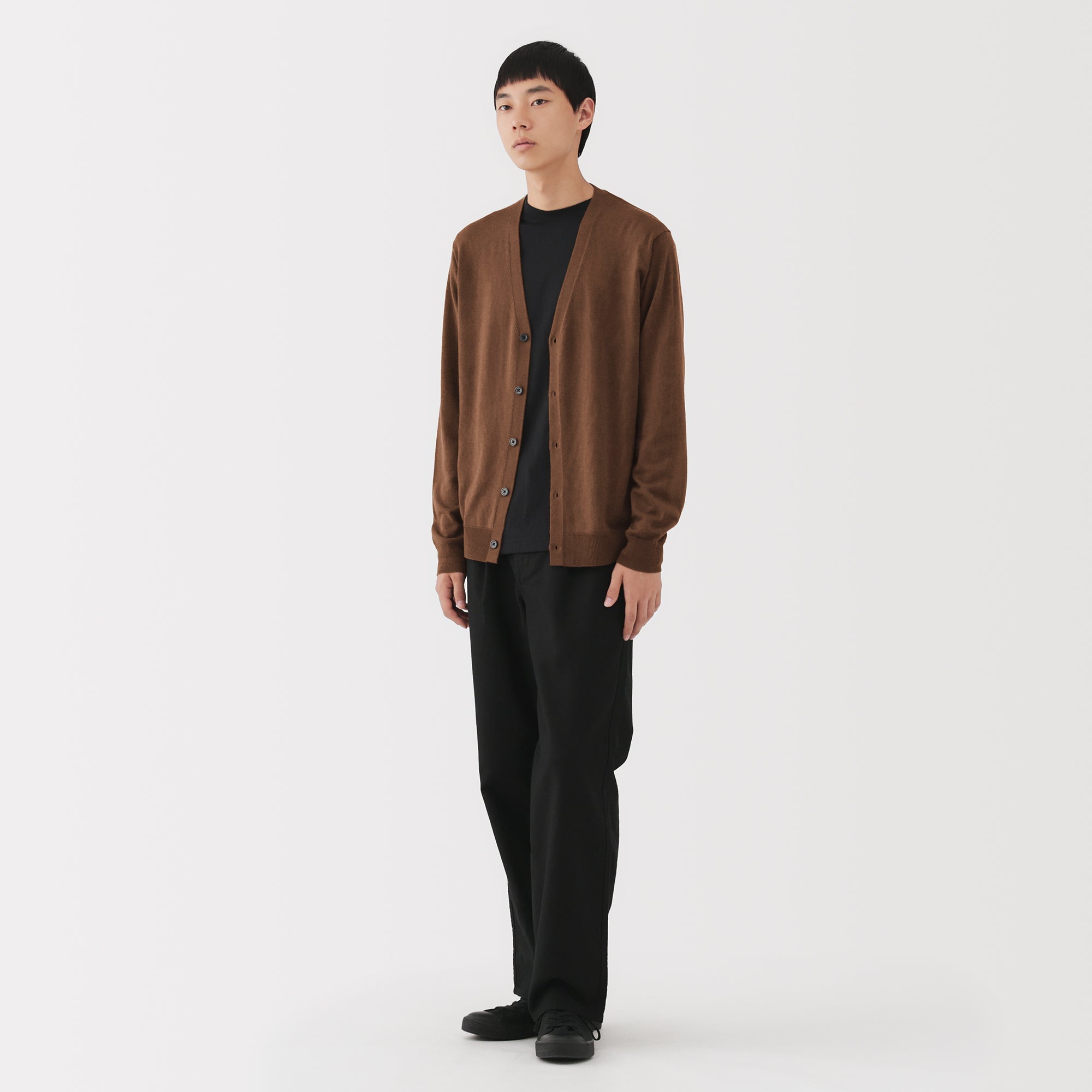Wool V-Neck Cardigan