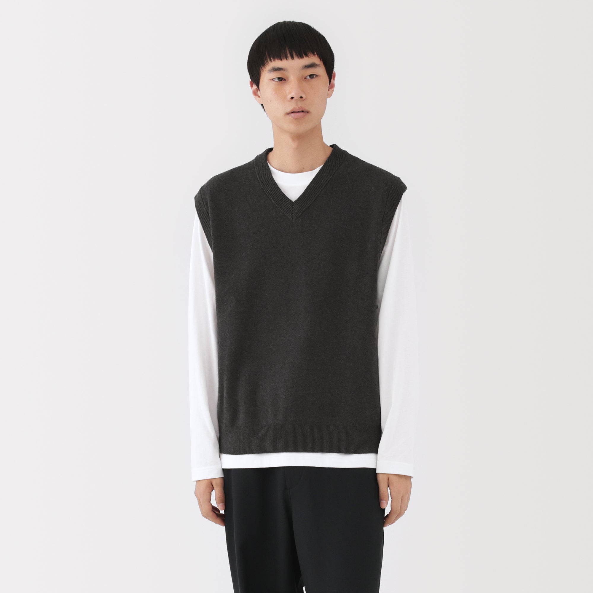 Milano Rib Sweater Vest