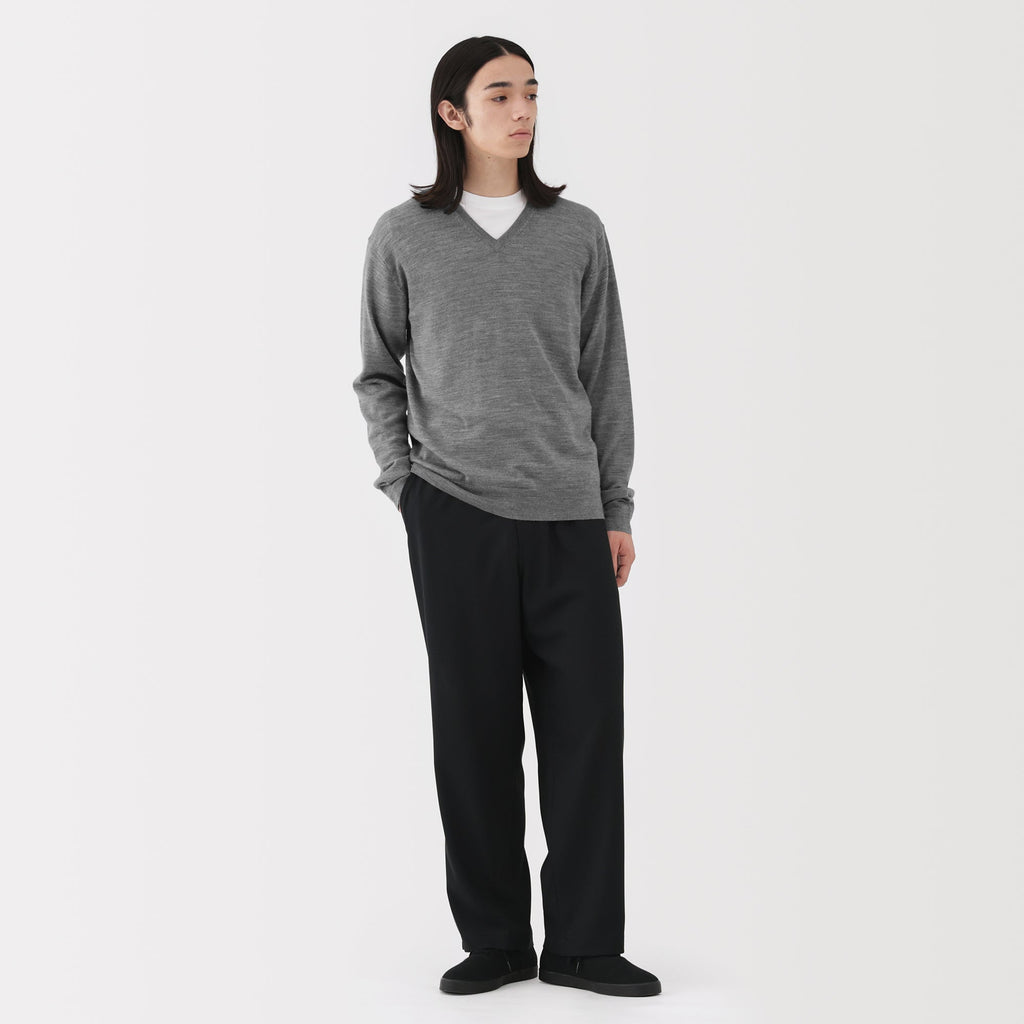 Wool V-Neck Sweater