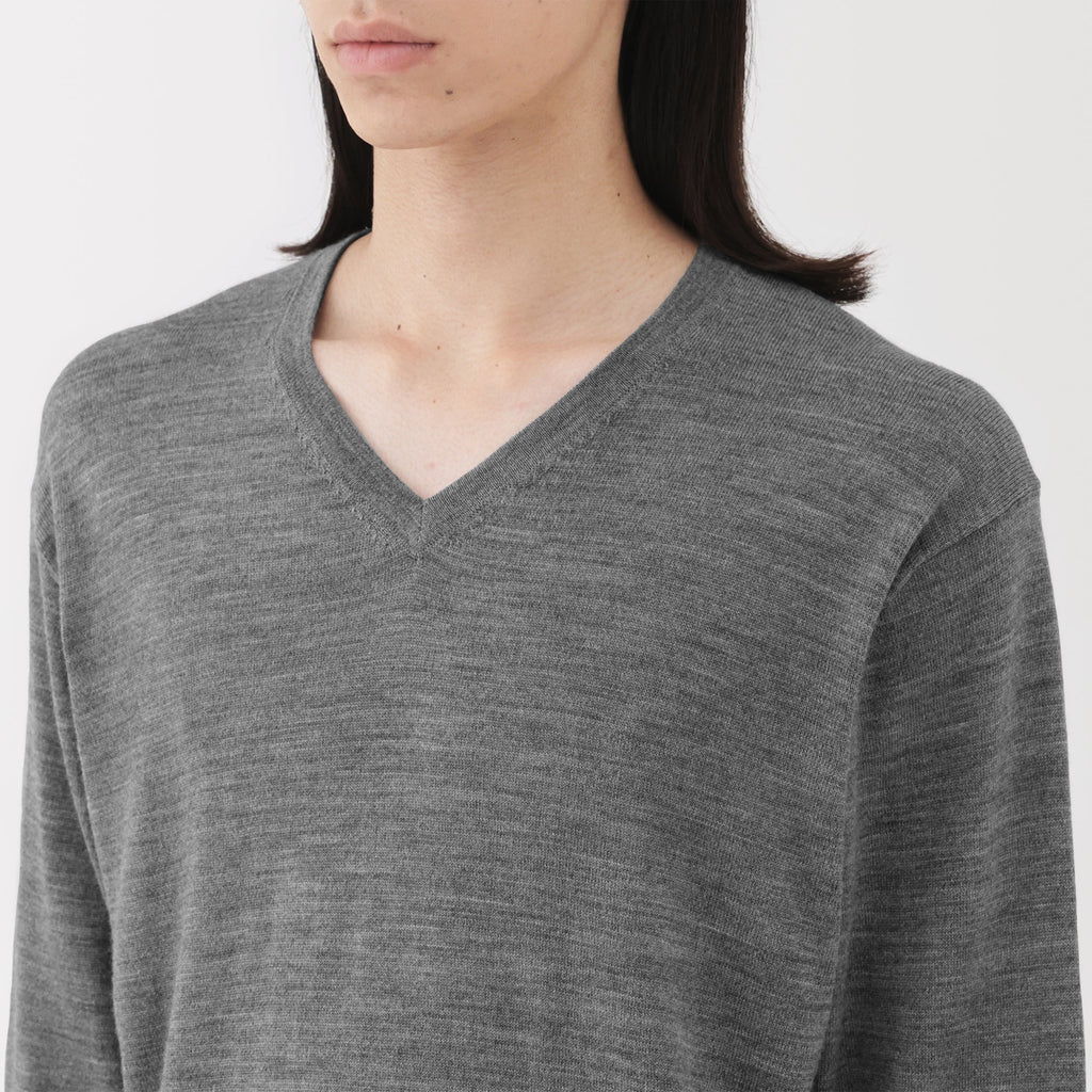 Wool V-Neck Sweater
