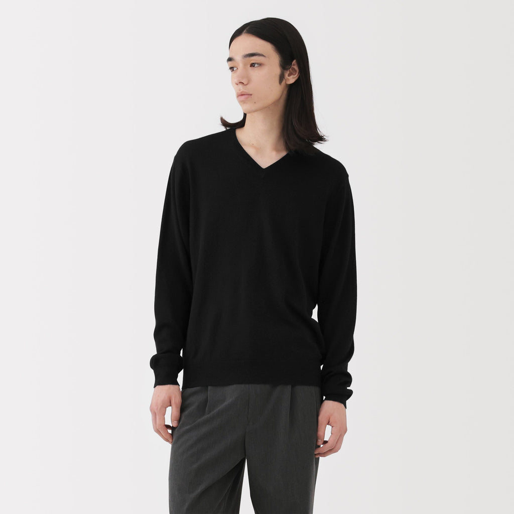 Wool V-Neck Sweater