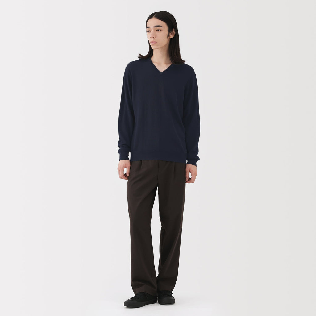 Wool V-Neck Sweater